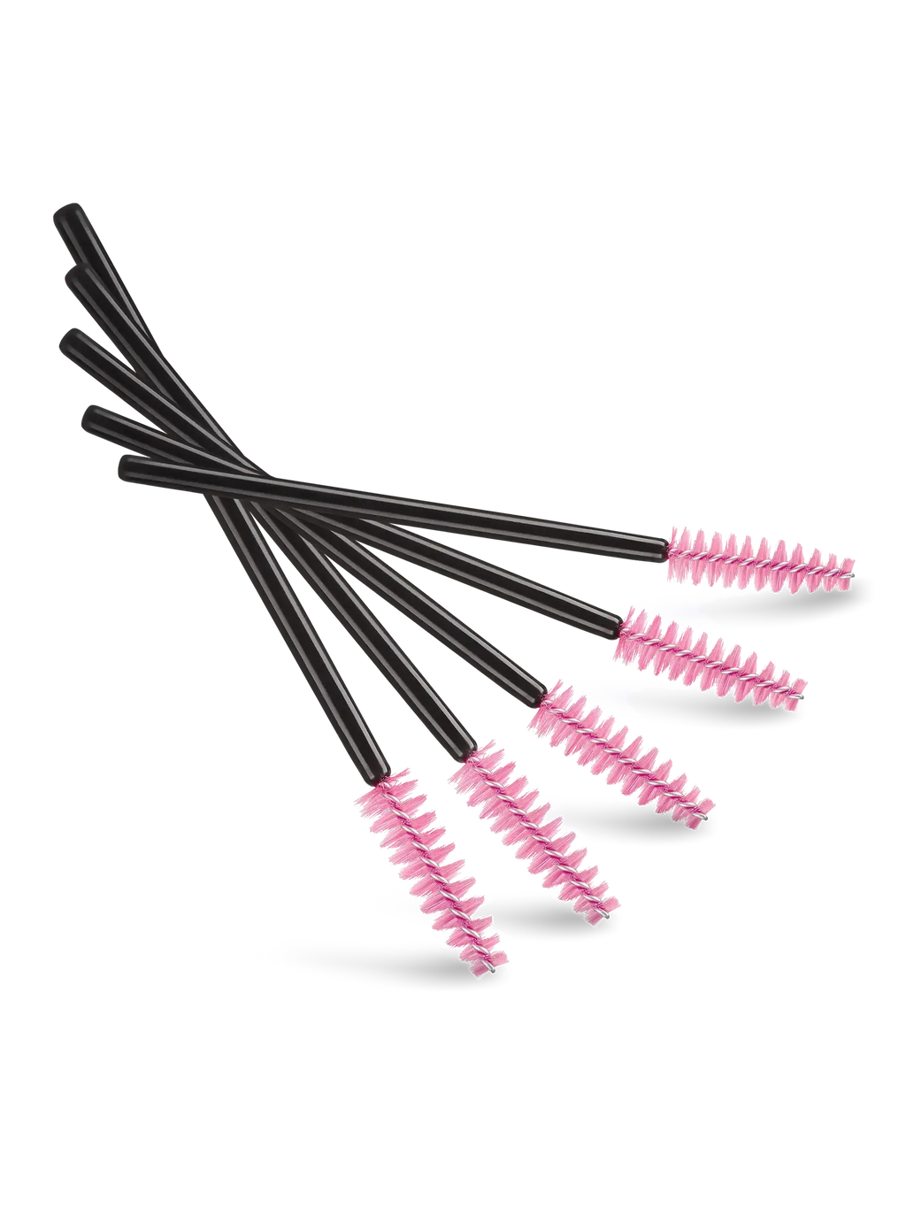 LIGHT LASHES® SPAZZOLINI MASCARA CLASSICI – Cepillos Clásicos para Pestañas Rosa – 25 uds.