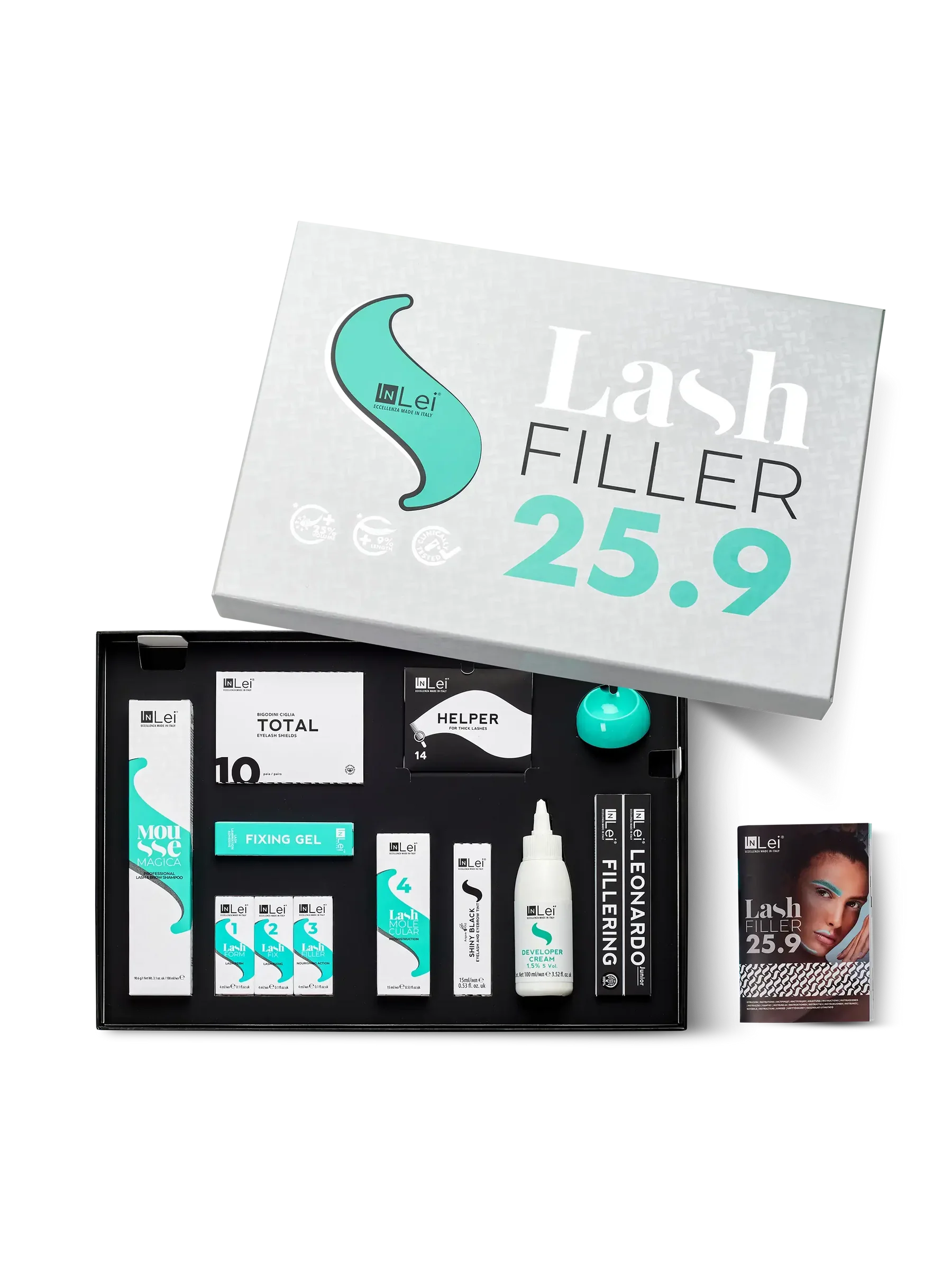 InLei® Kit Lash Filler 25.9 – Kit Profesional Completo para Pestañas