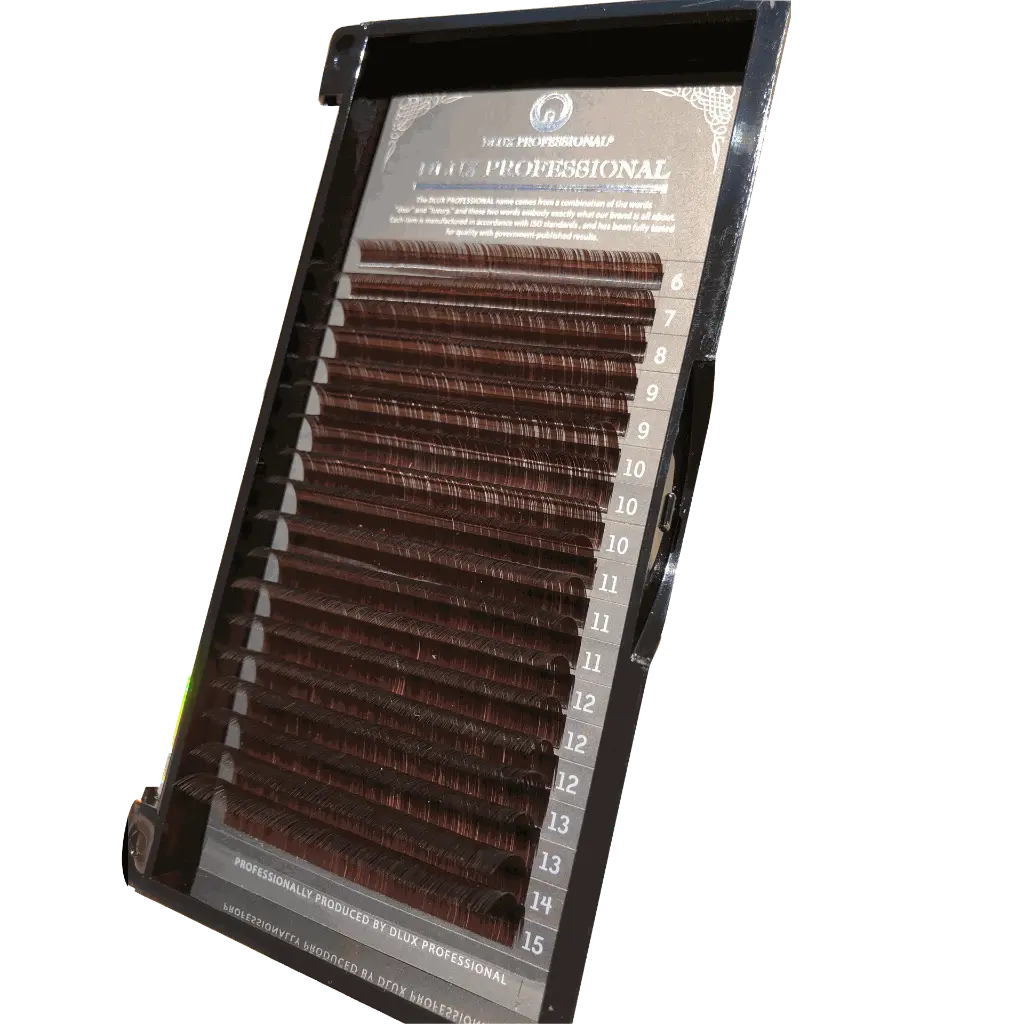 Extensiones de Pestañas Marrón Oscuro