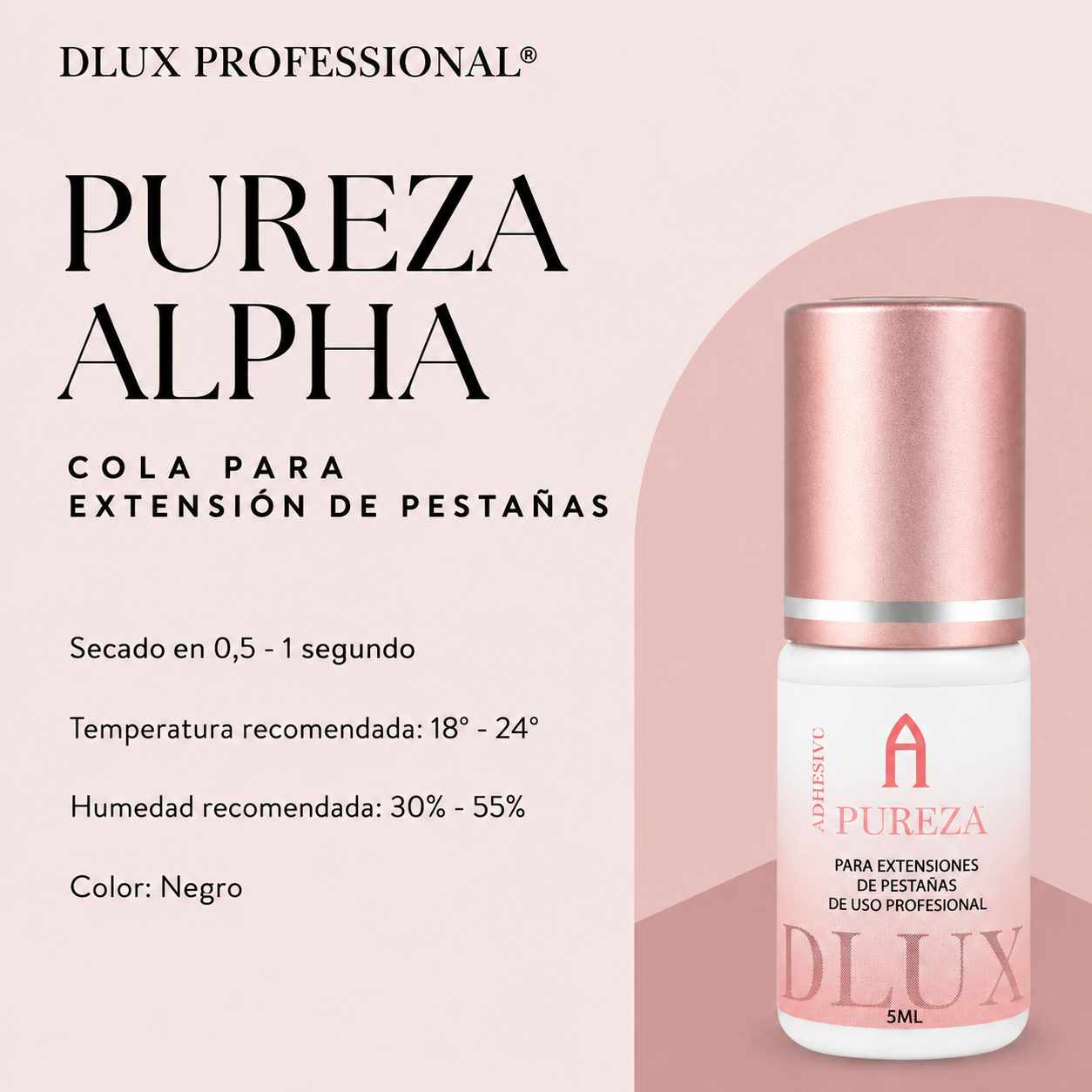 Adhesivo Purity Alpha para Extensiones – 5 ml