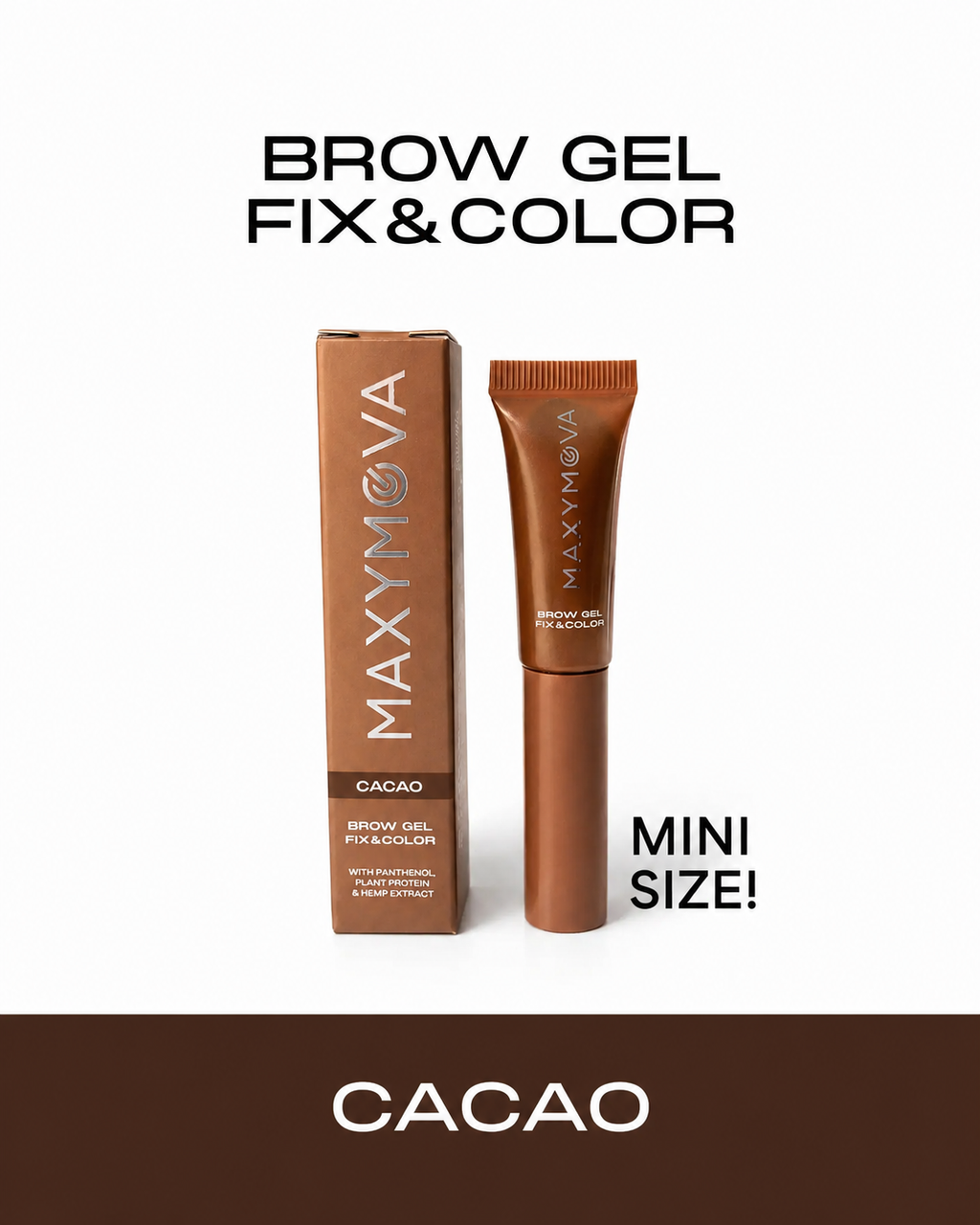Set de 10 Gel Fix&Color de 2,5 / 5 ml Maxymova