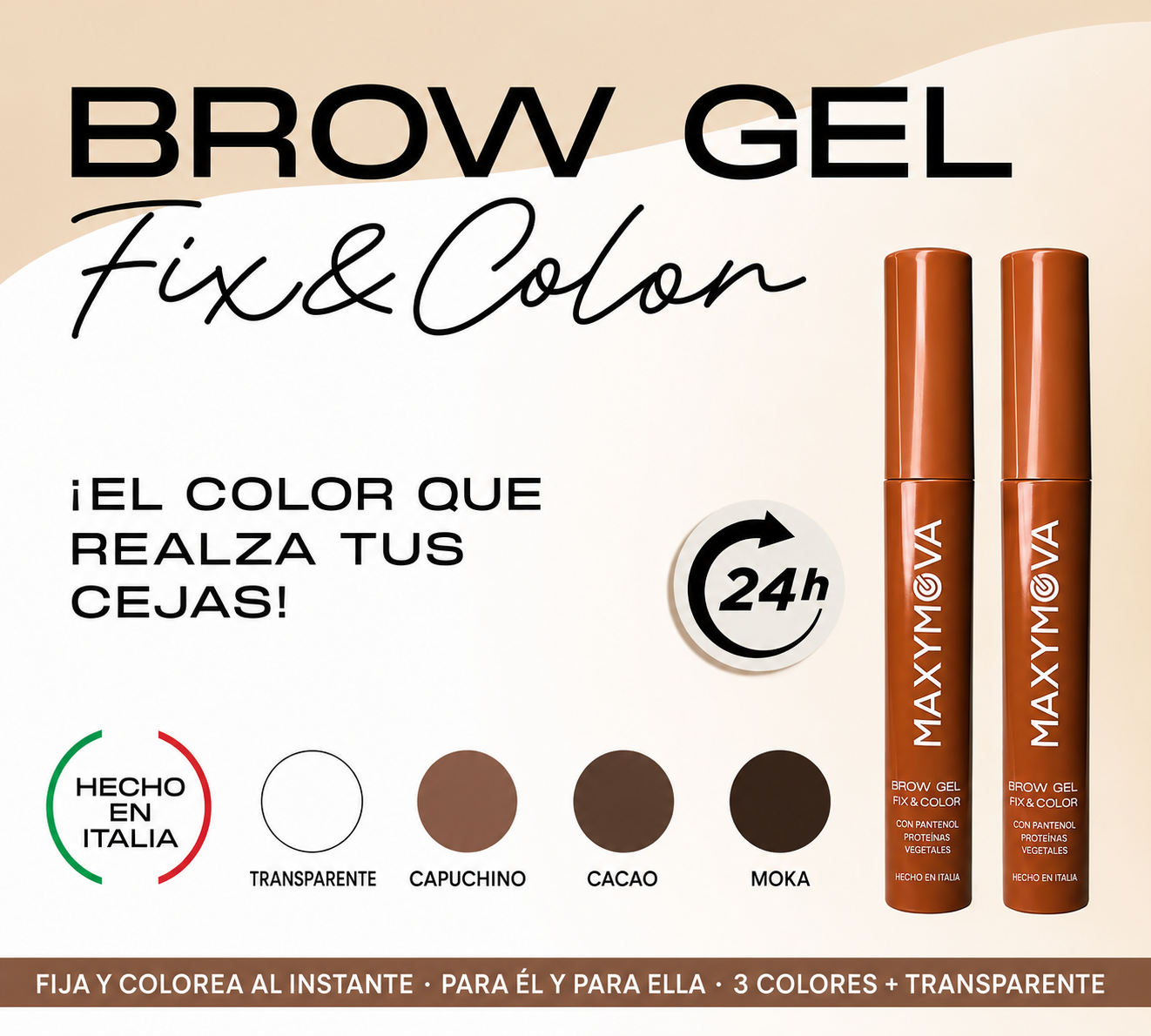 Expositor para Brow Gel Maxymova