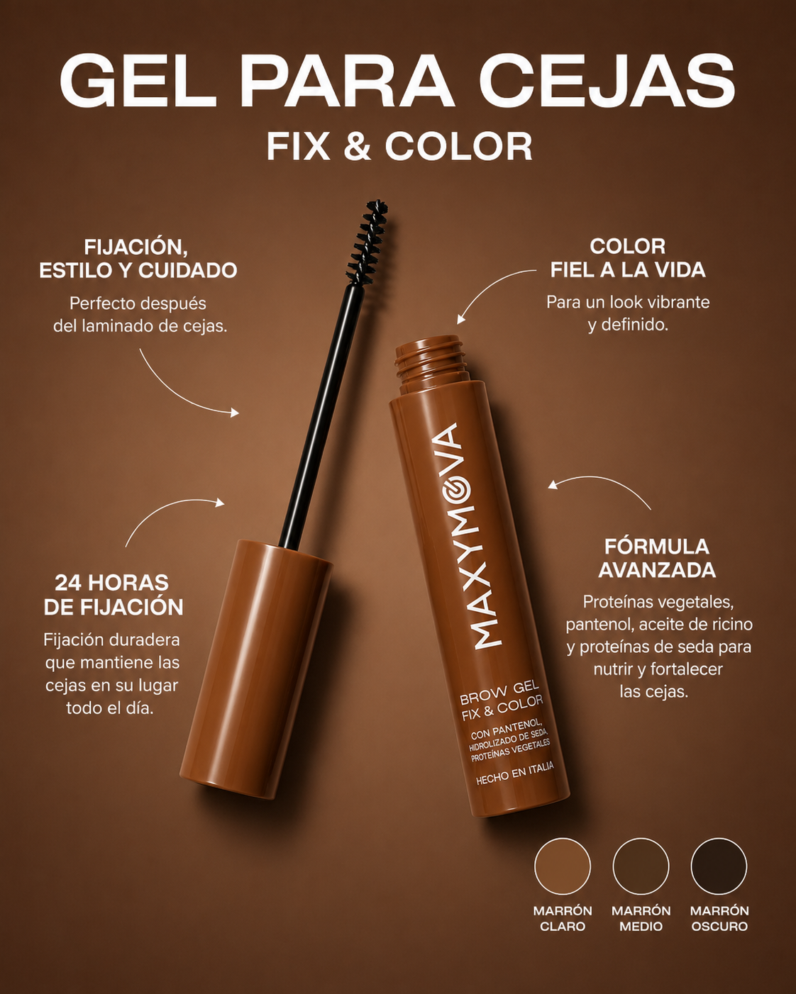 Brow Gel Fix&amp;Color Maxymova
