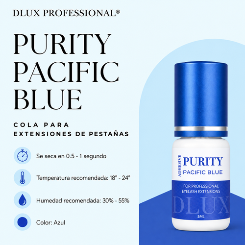 Adhesivo Purity Pacific Blue para Extensiones – 5 ml