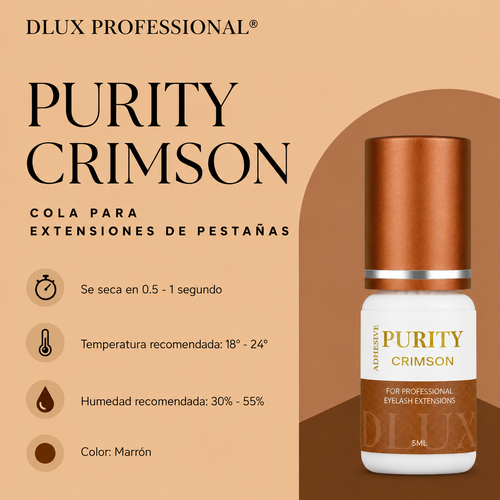 Adhesivo Purity Crimson para Extensiones – 5 ml