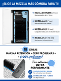 LIGHT LASHES® HOLLYWOOD VOLUME D-CURL – Black Collection 18 Tiras