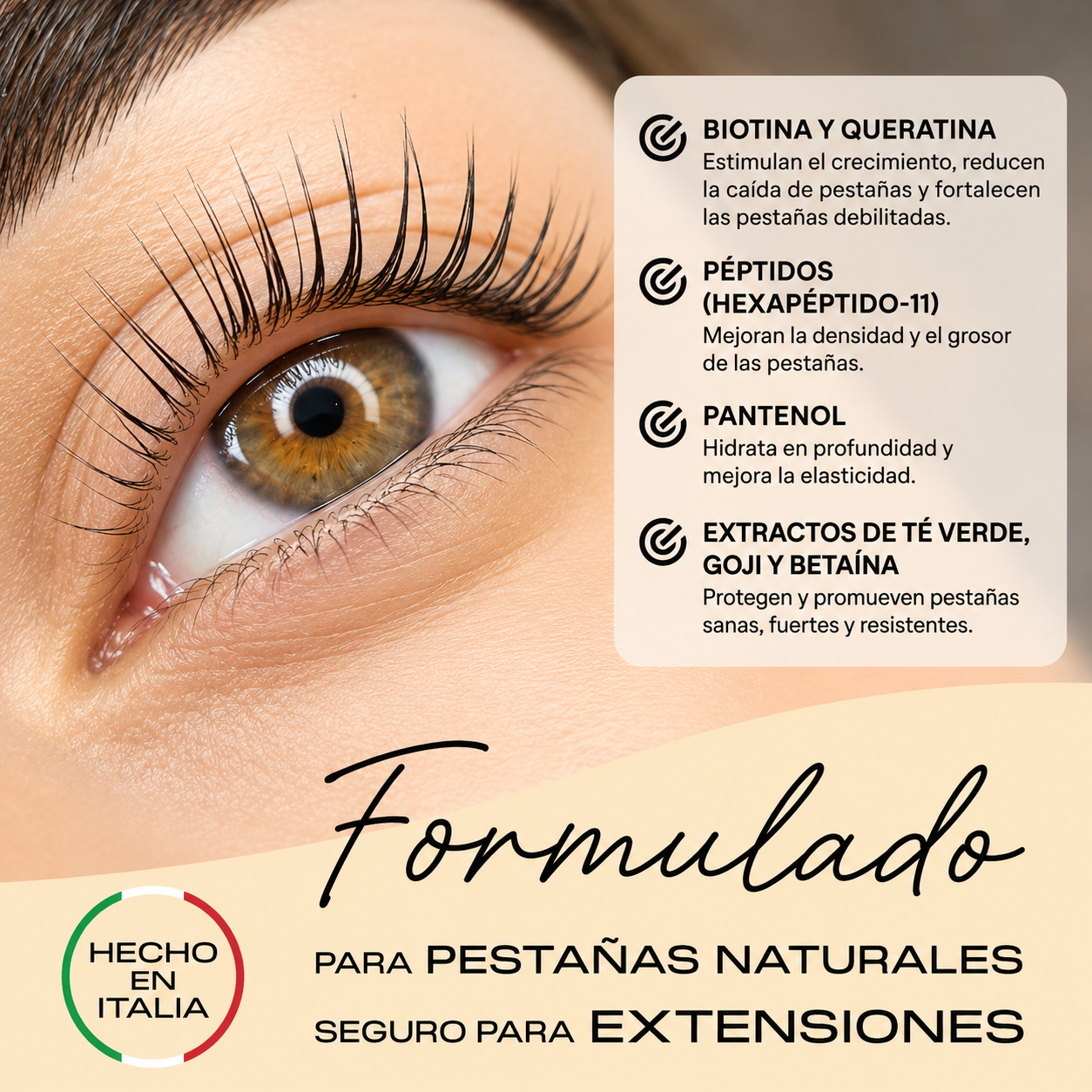 Sérum Fortalecedor para Pestañas y Cejas Maxymova