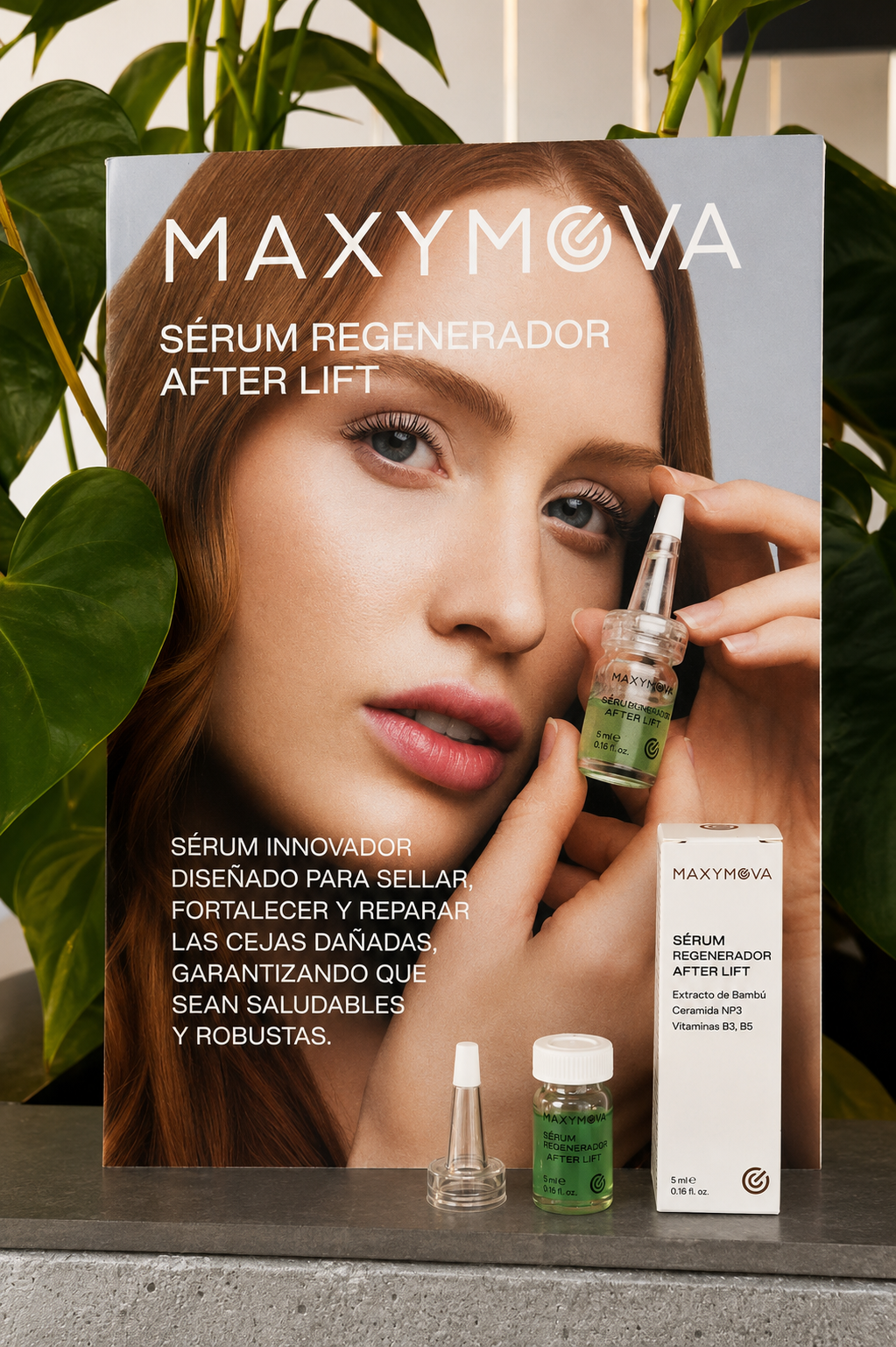 Expositor de Mostrador para After Lift Serum Maxymova