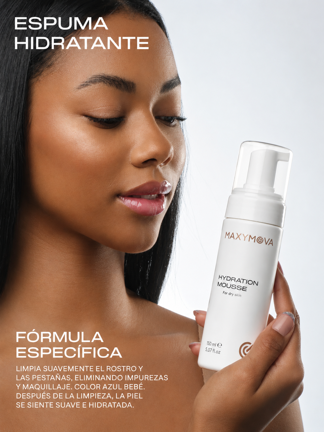 Set de 10 Mousses Hidratantes 50/150 ml Maxymova