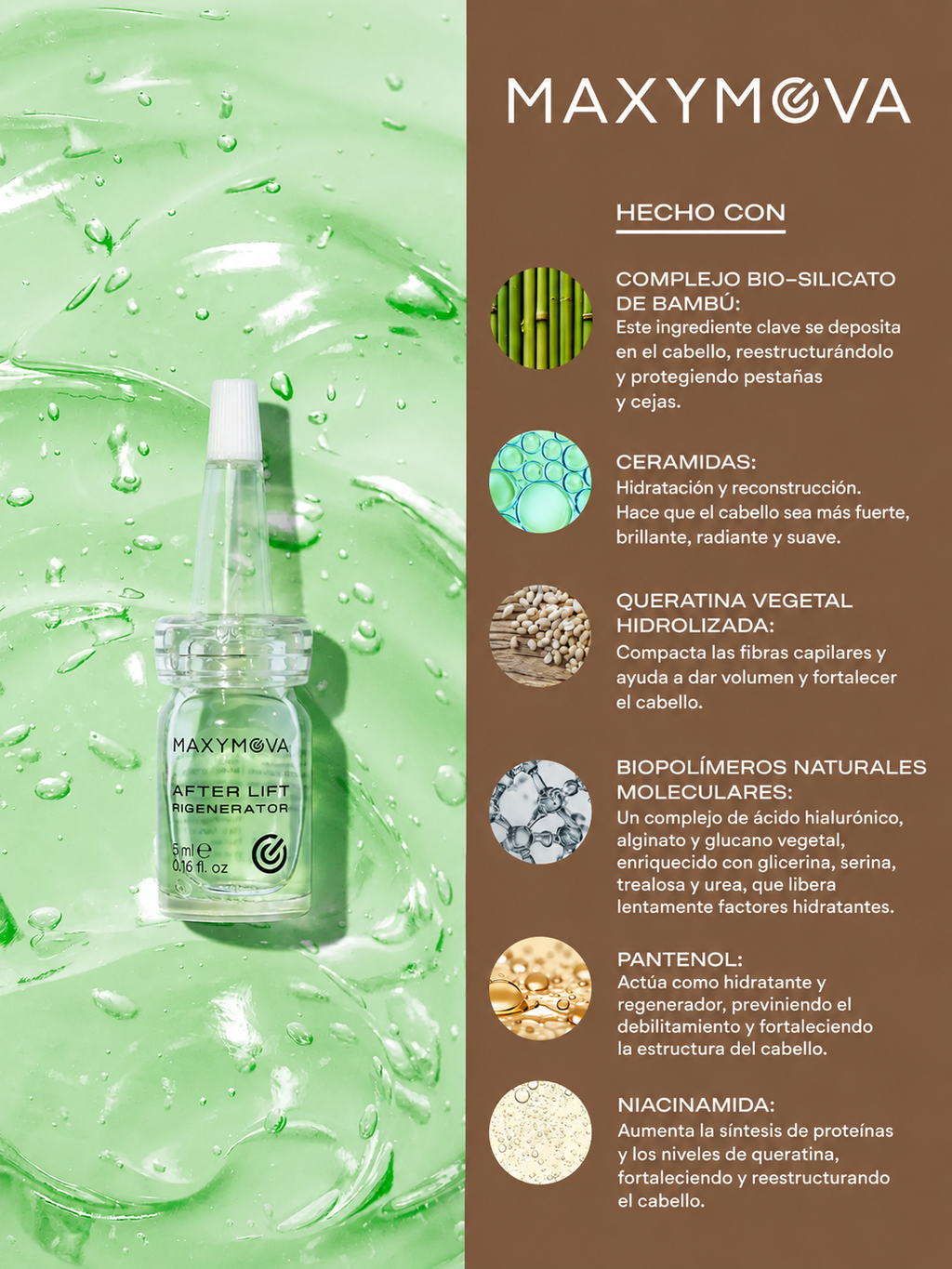 Set de 10 After Lift Regenerator 1,5/5 ml Maxymova
