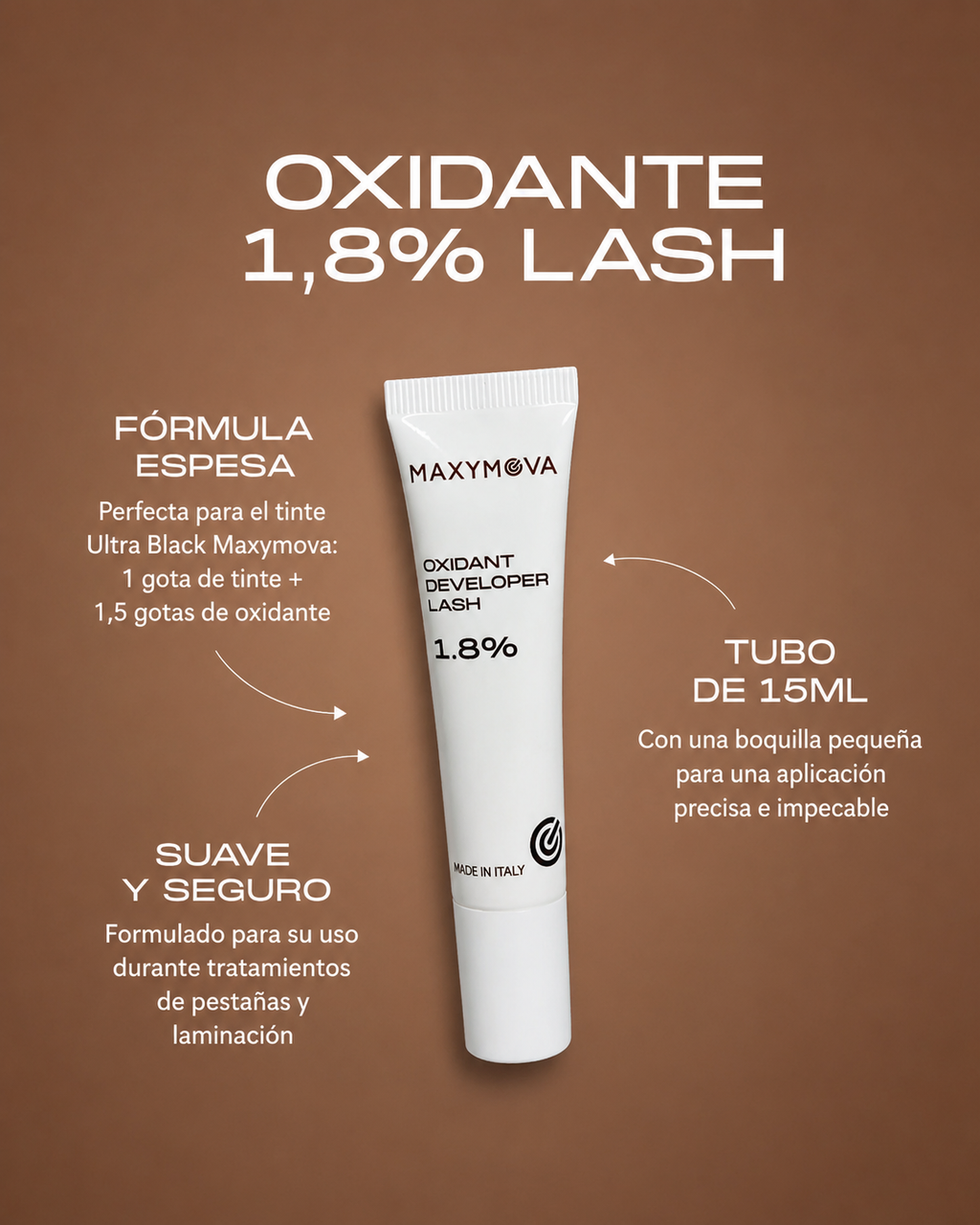 Oxidante Lash 1,8% Maxymova