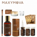 Kit Profesional de Henna para Cejas Maxymova · 3 Colores + Accesorios