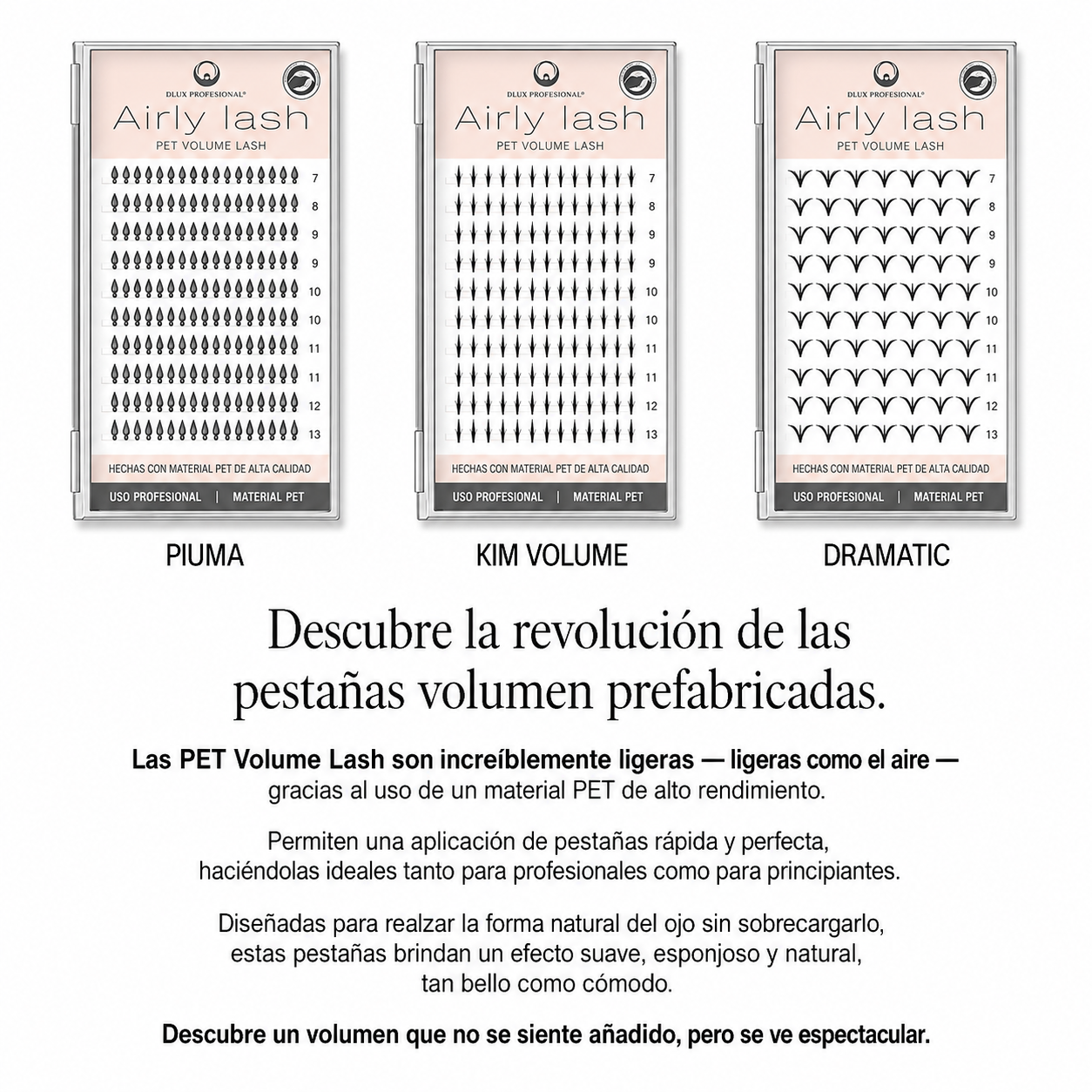 Pestañas Airly Dramatic Prefabricadas