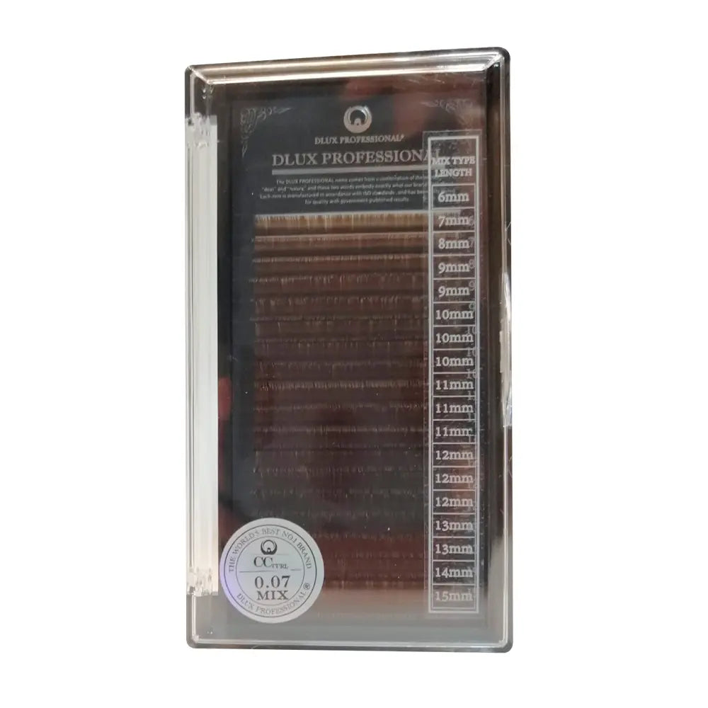 Extensiones de Pestañas Marrón Oscuro