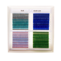 Pestañas Multiple Color 0,07 mm MIX Azul-Verde