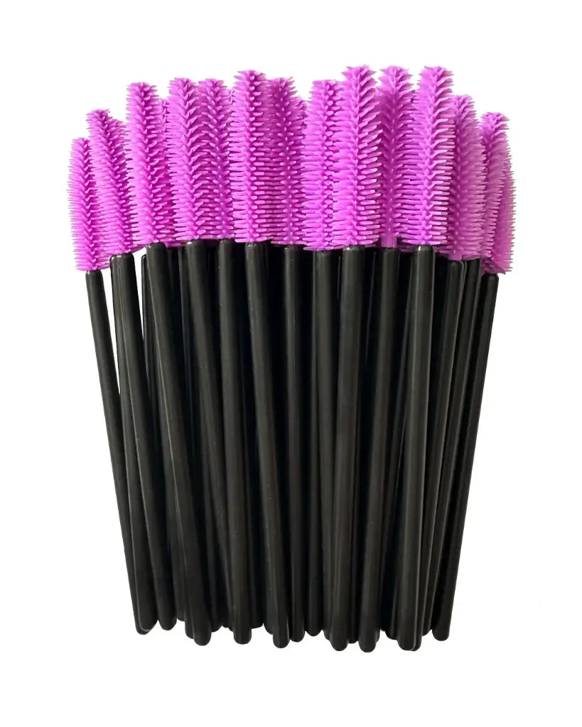 Cepillos de Silicona para Pestañas y Cejas – 50 uds.