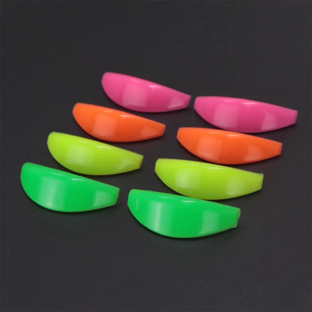 DLUX PROFESSIONAL® NEON – Moldes de Silicona para Laminación de Pestañas – 4 pares