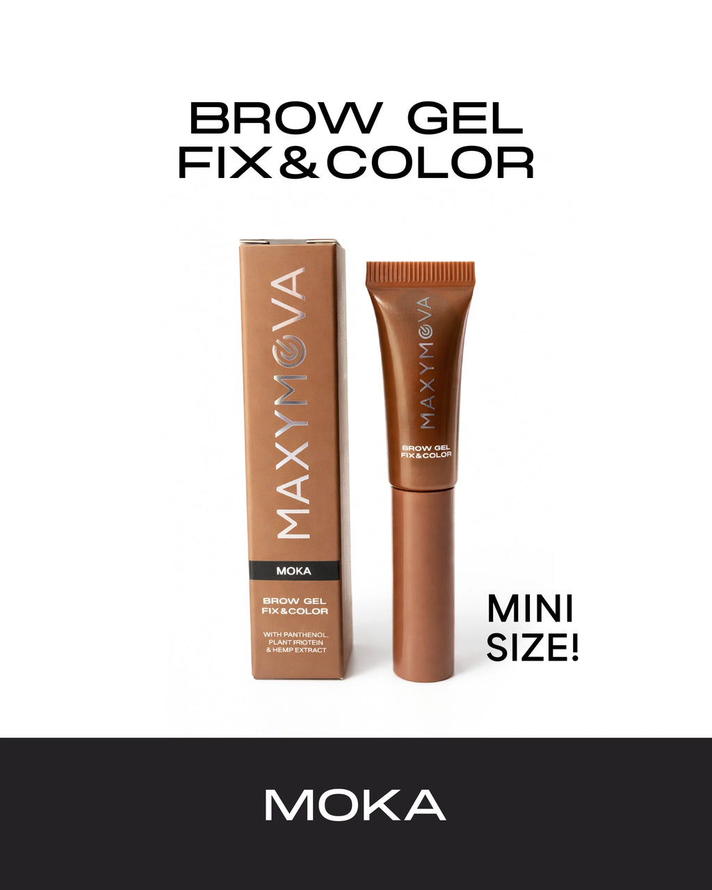 Set de 10 Gel Fix&Color de 2,5 / 5 ml Maxymova