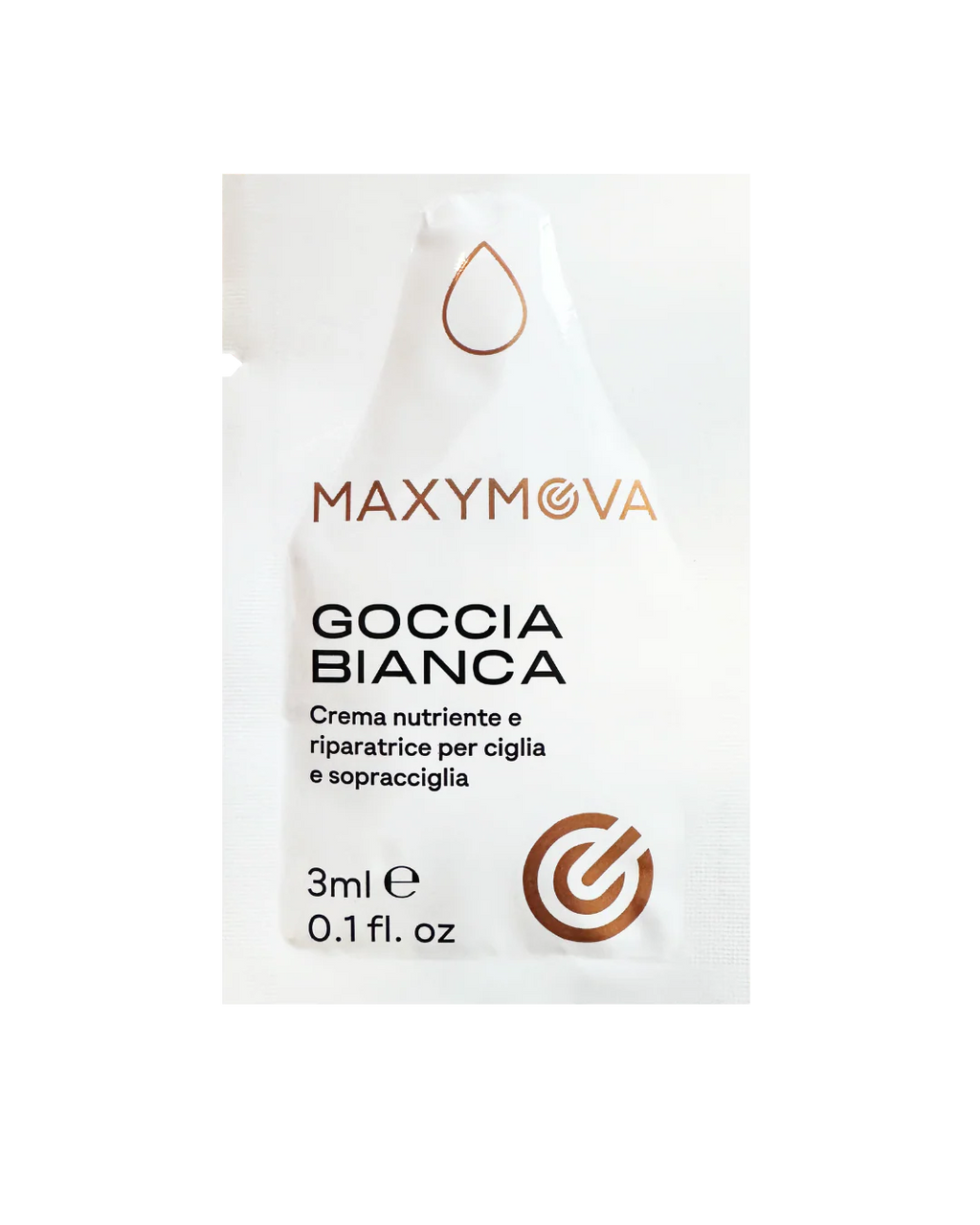 GOCCIA BIANCA Monodosis 3 / 15 ml – Crema Nutritiva y Reparadora para Pestañas y Cejas