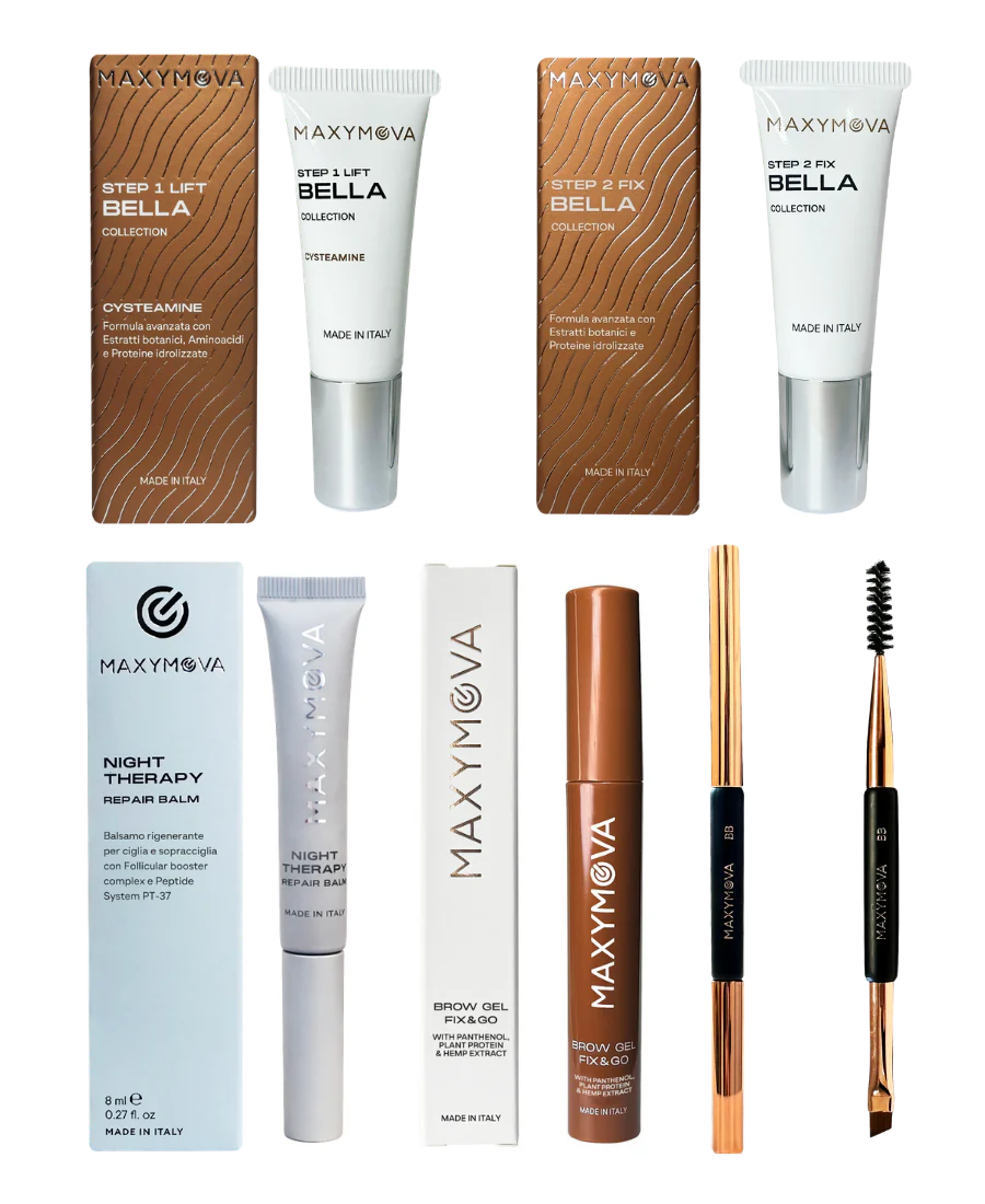 Kit de Laminación de Cejas con Cisteamina – Hasta 25 Tratamientos