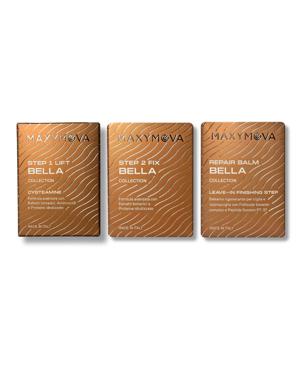 Kit Coreano para Pestañas y Cejas Bella Collection Maxymova