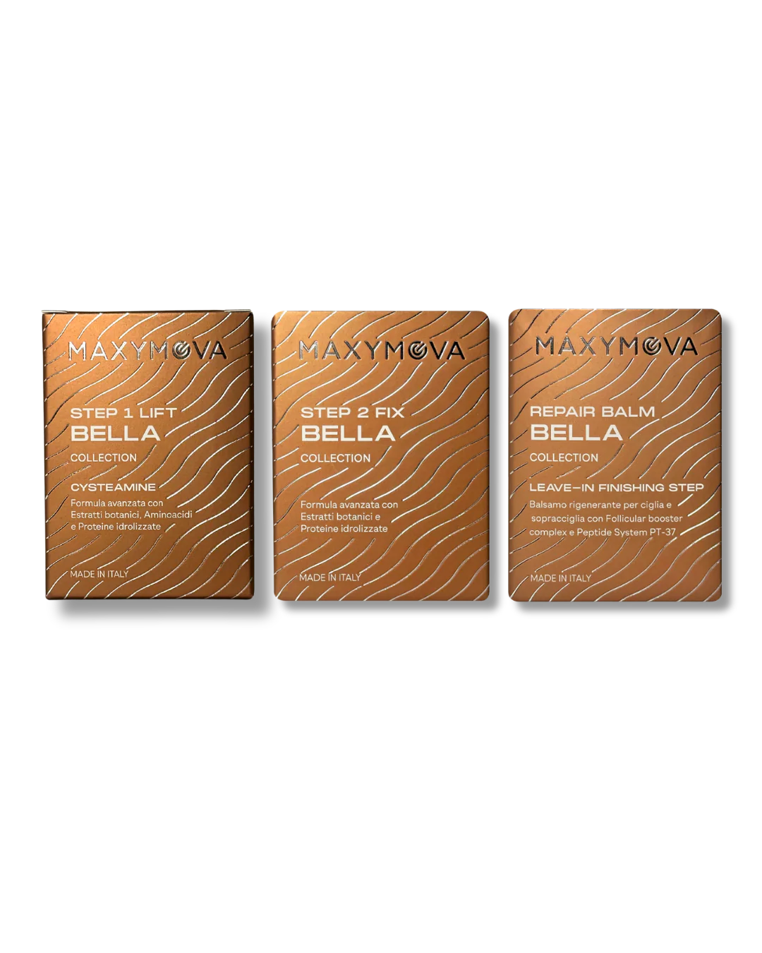 Kit Coreano para Pestañas y Cejas Bella Collection Maxymova