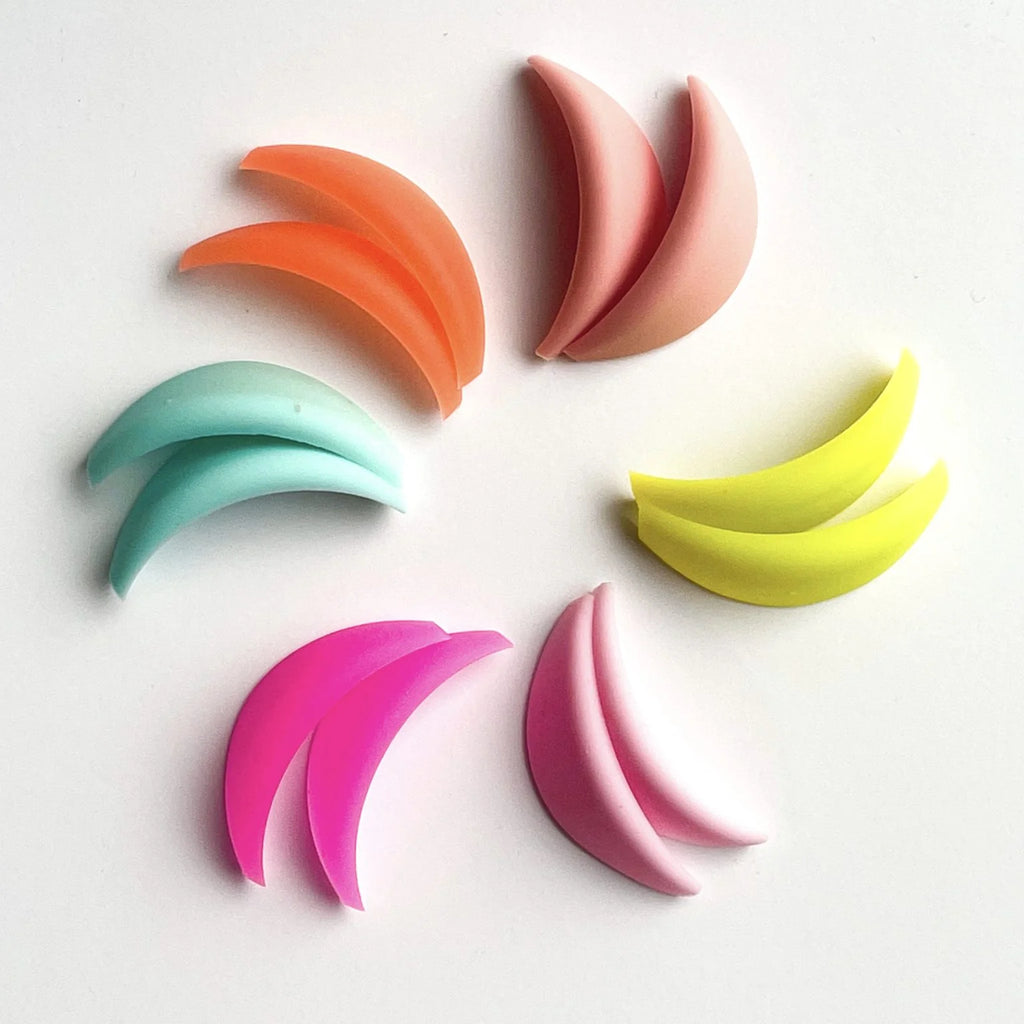 Moldes de colores neon MIX para laminación de pestañas