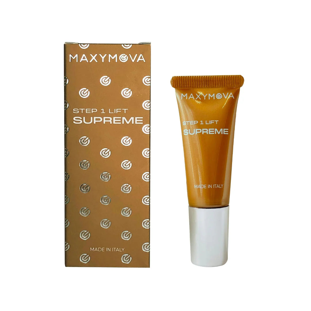 Paso 1 CREMA DE PERMANENTE SUPREME LIFT PARA LAMINACIÓN DE CEJAS Y PESTAÑAS - TUBO DE 10 ML