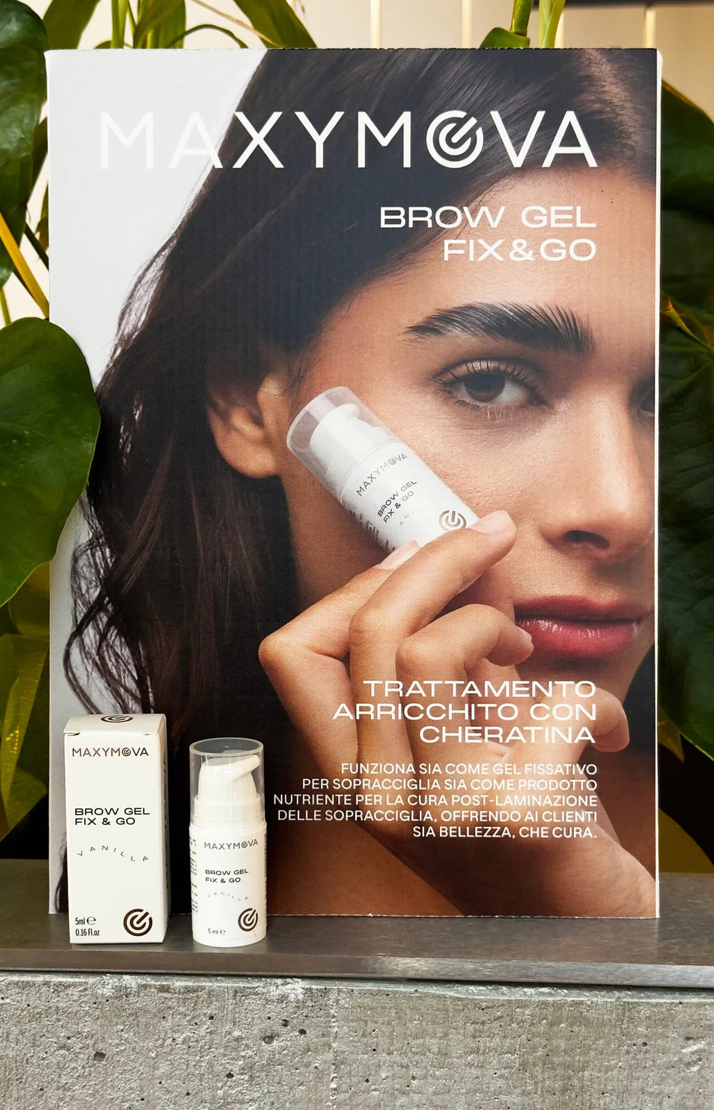 Expositor de Mostrador para Brow Gel Maxymova