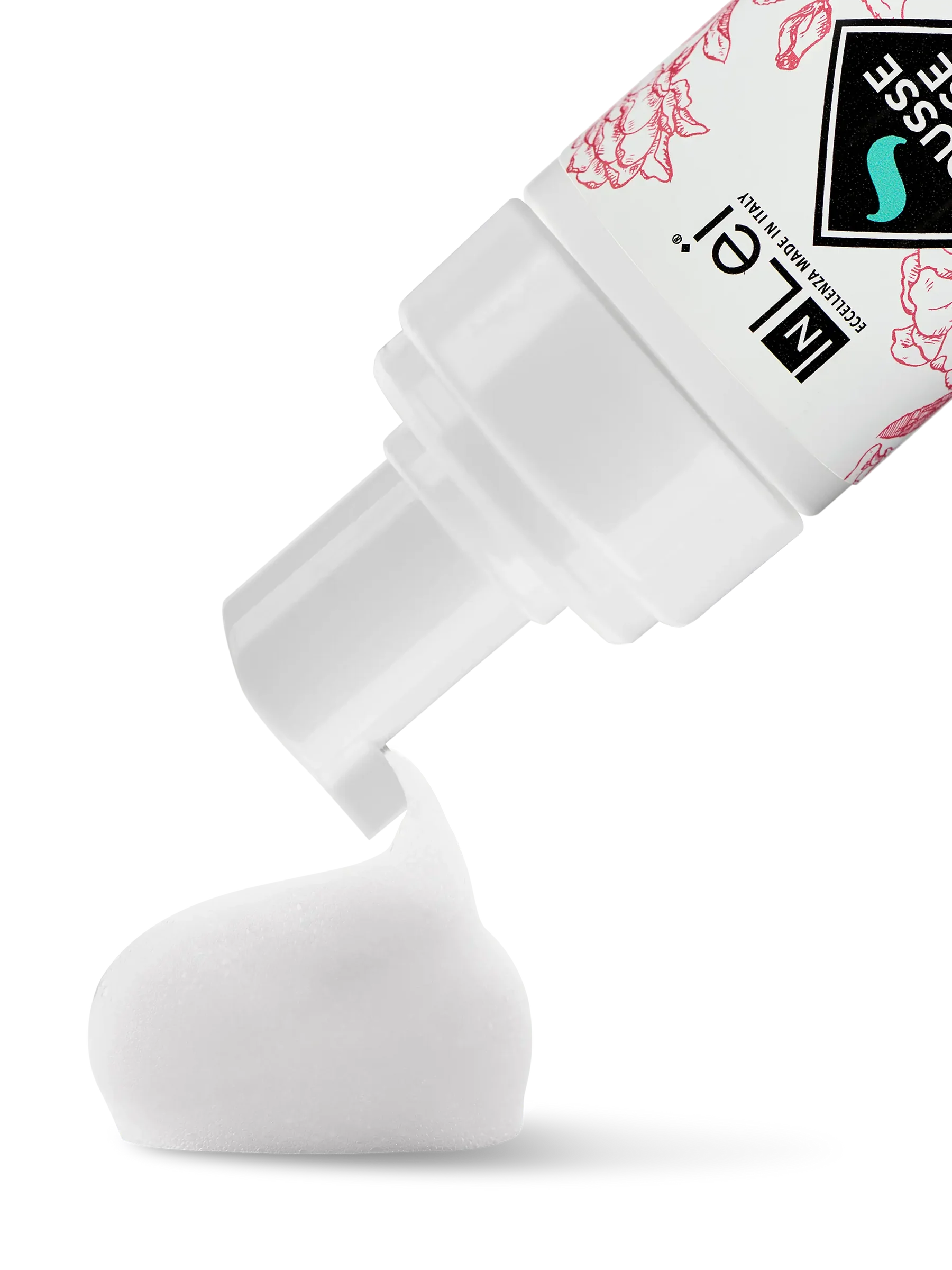 InLei® MOUSSE ROSE – Limpiador Suave para Pestañas y Rostro 100 ml