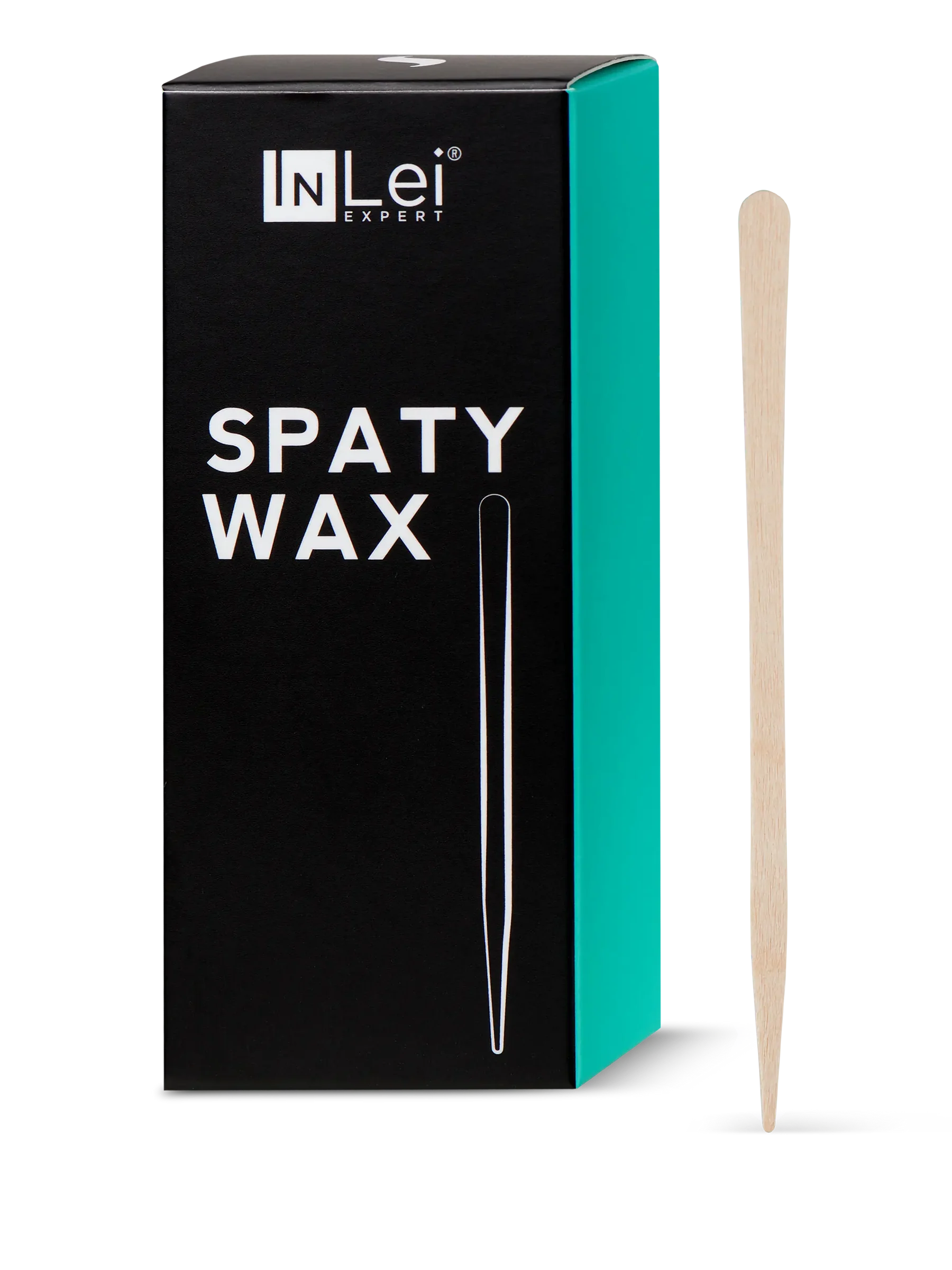 InLei® SPATY WAX – Espátulas de Madera con Punta Fina 100 unidades