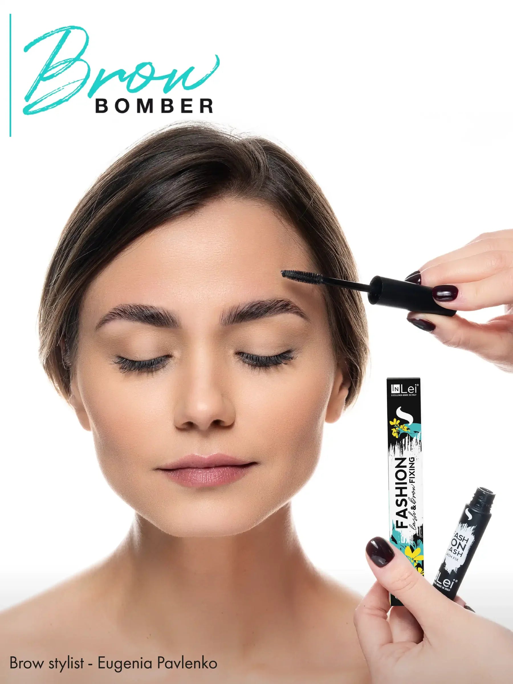 InLei® FASHION LASH &amp; BROW – Gel Fijador para Pestañas y Cejas 6 ml