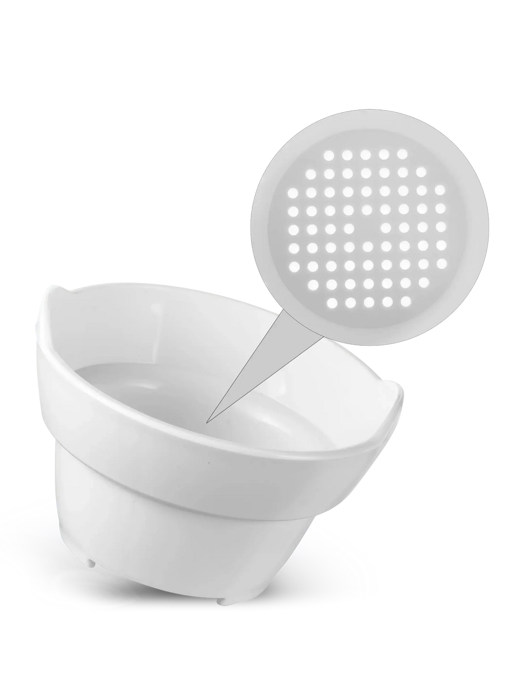 InLei® TAPA + COLADOR – Accesorios para Bol Barolo