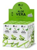 InLei® EXPOSITOR ALOE VERA – Limpiador Suave para Pestañas, Cejas y Rostro 100 ml – 9 unidades