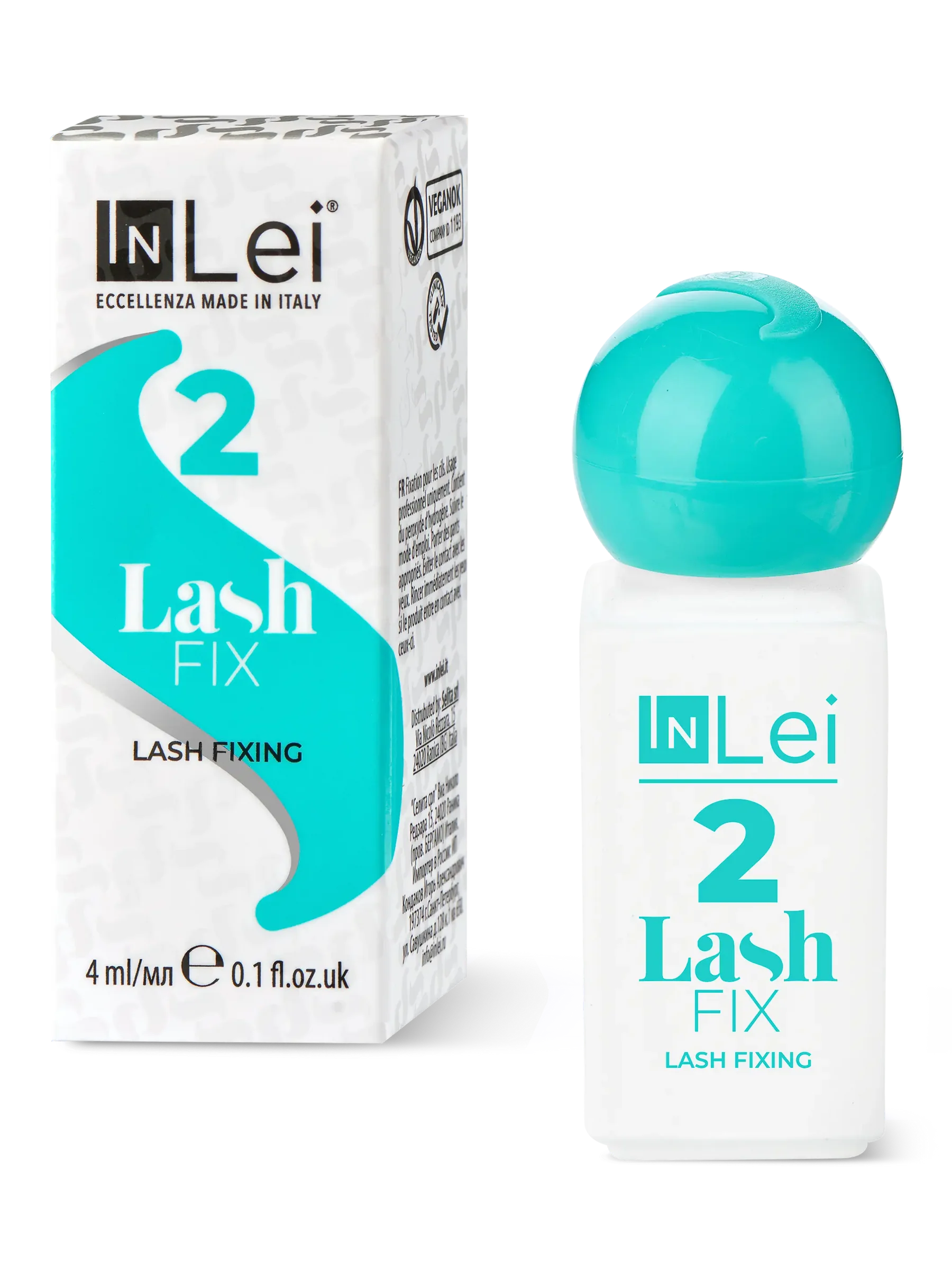 InLei® Lash Fix 2 – Fijador para Pestañas 4 ml