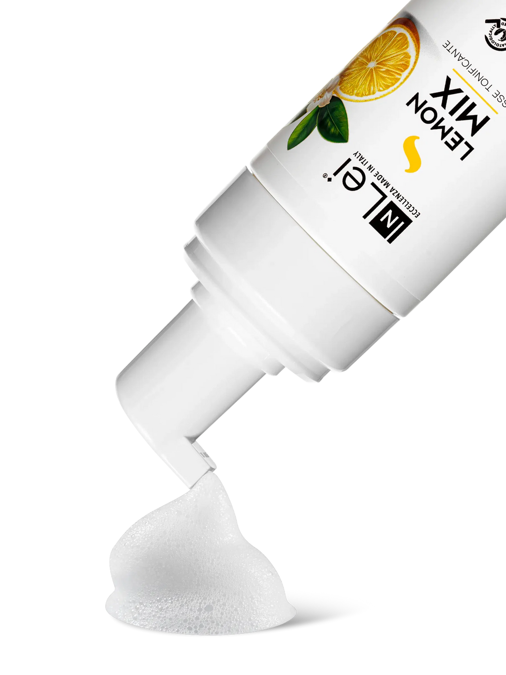 InLei® MOUSSE LEMON MIX – Limpiador Tonificante para Pestañas, Cejas y Rostro 100 ml