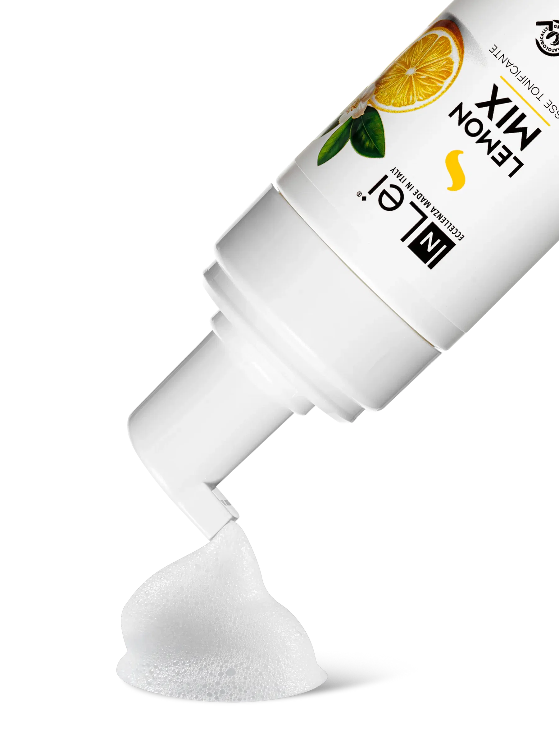 InLei® MOUSSE LEMON MIX – Limpiador Tonificante para Pestañas, Cejas y Rostro 100 ml