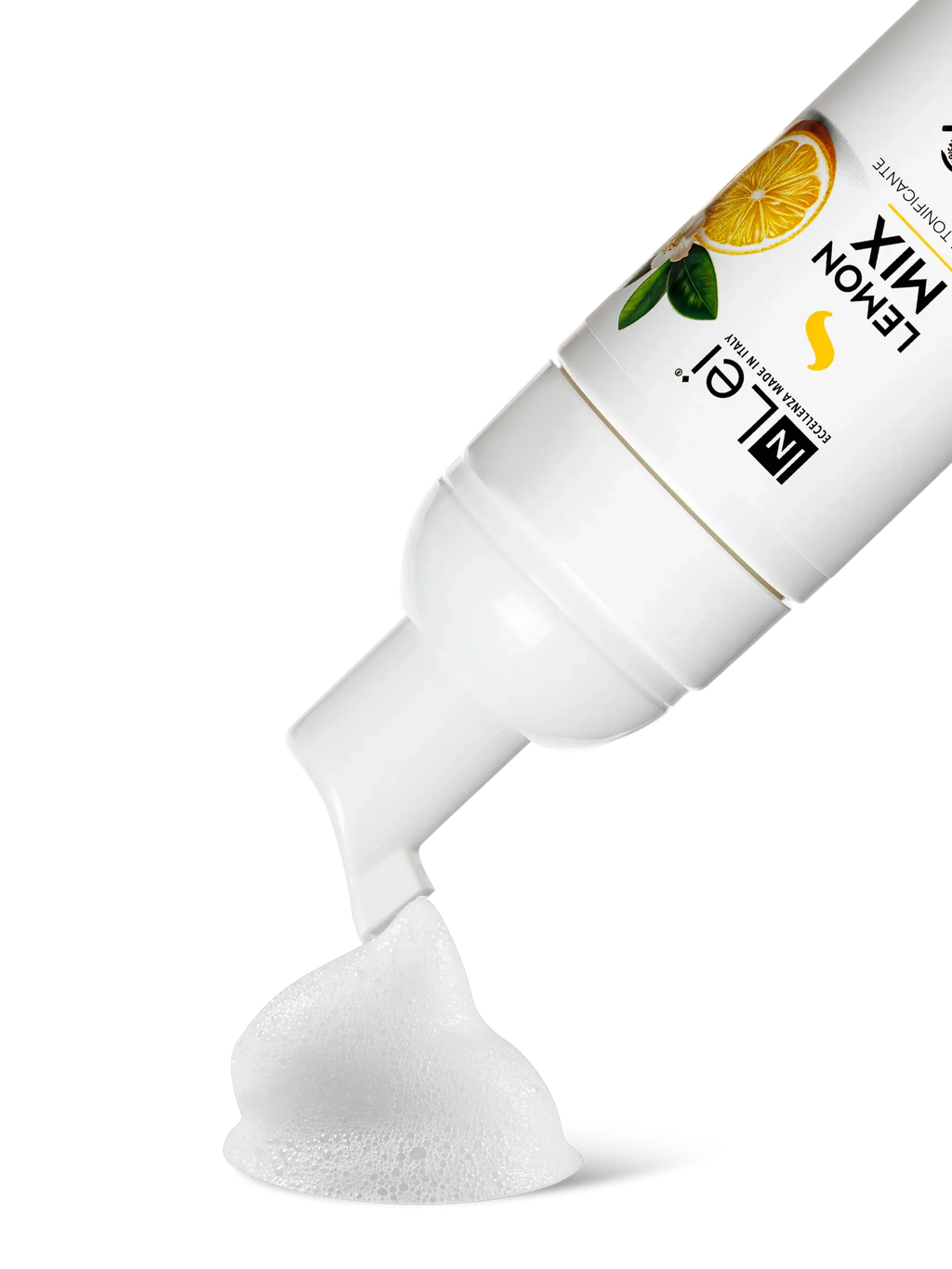 InLei® MOUSSE LEMON MIX TRAVEL SIZE – Limpiador Tonificante para Pestañas, Cejas y Rostro 50 ml