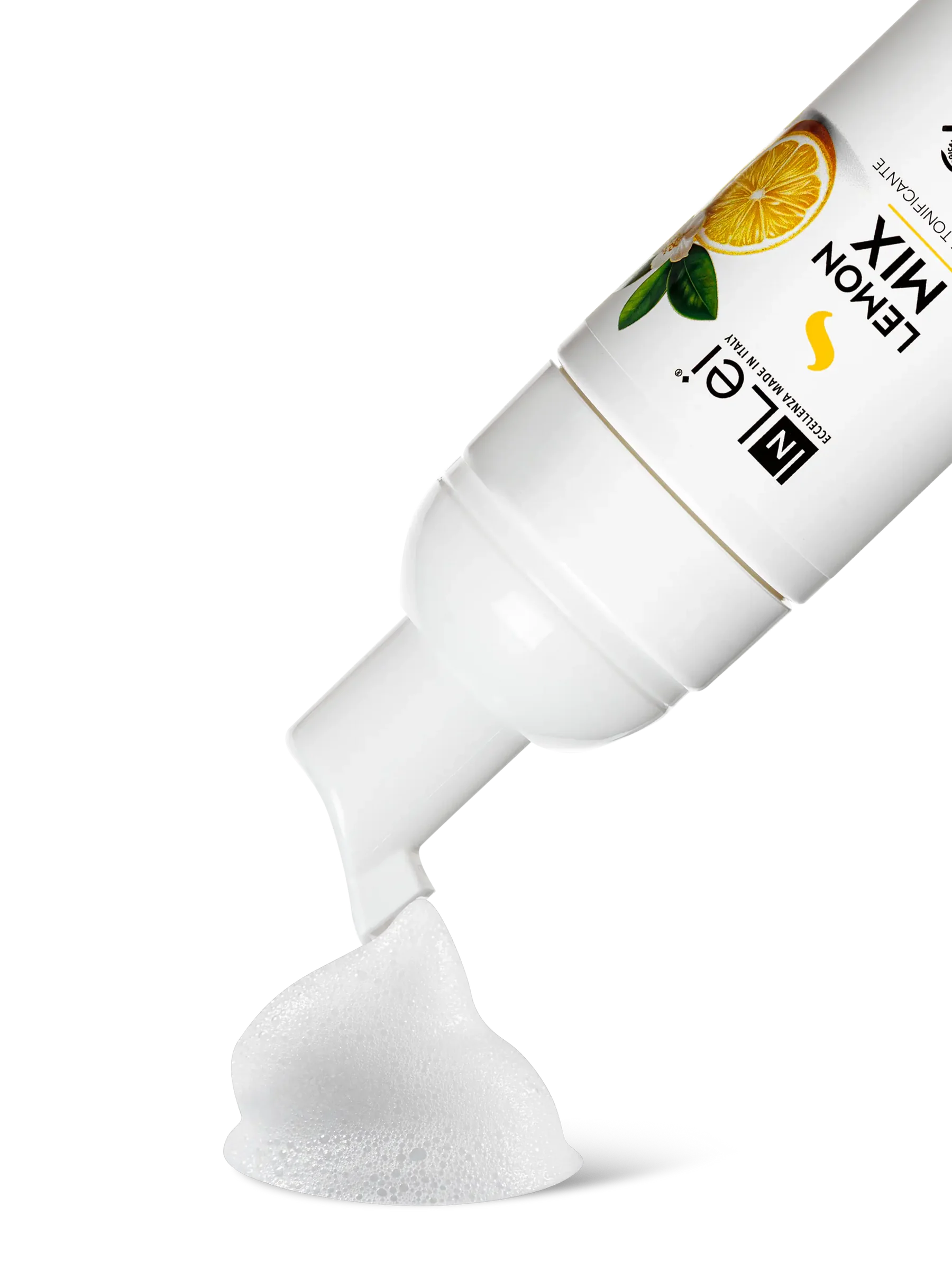 InLei® MOUSSE LEMON MIX TRAVEL SIZE – Limpiador Tonificante para Pestañas, Cejas y Rostro 50 ml