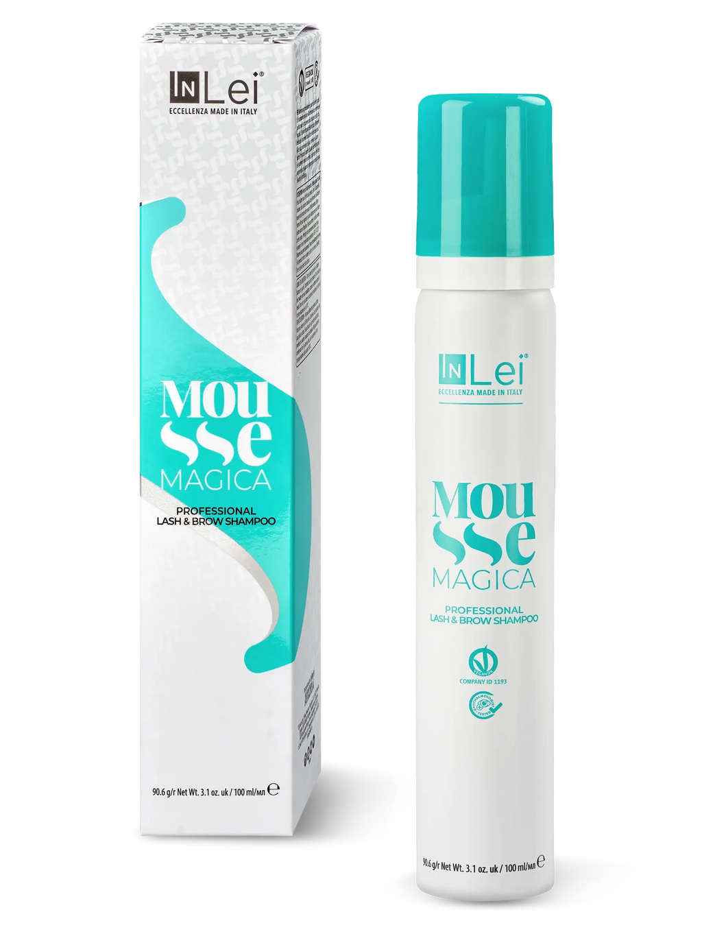 InLei® Mousse Magica – Champú Profesional para Pestañas y Cejas 100 ml