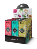 InLei® EXPOSITOR DE SOBREMESA MOUSSE TRIS – Limpiadores para Pestañas y Rostro 9 unidades · Aloe, Avena y Rose