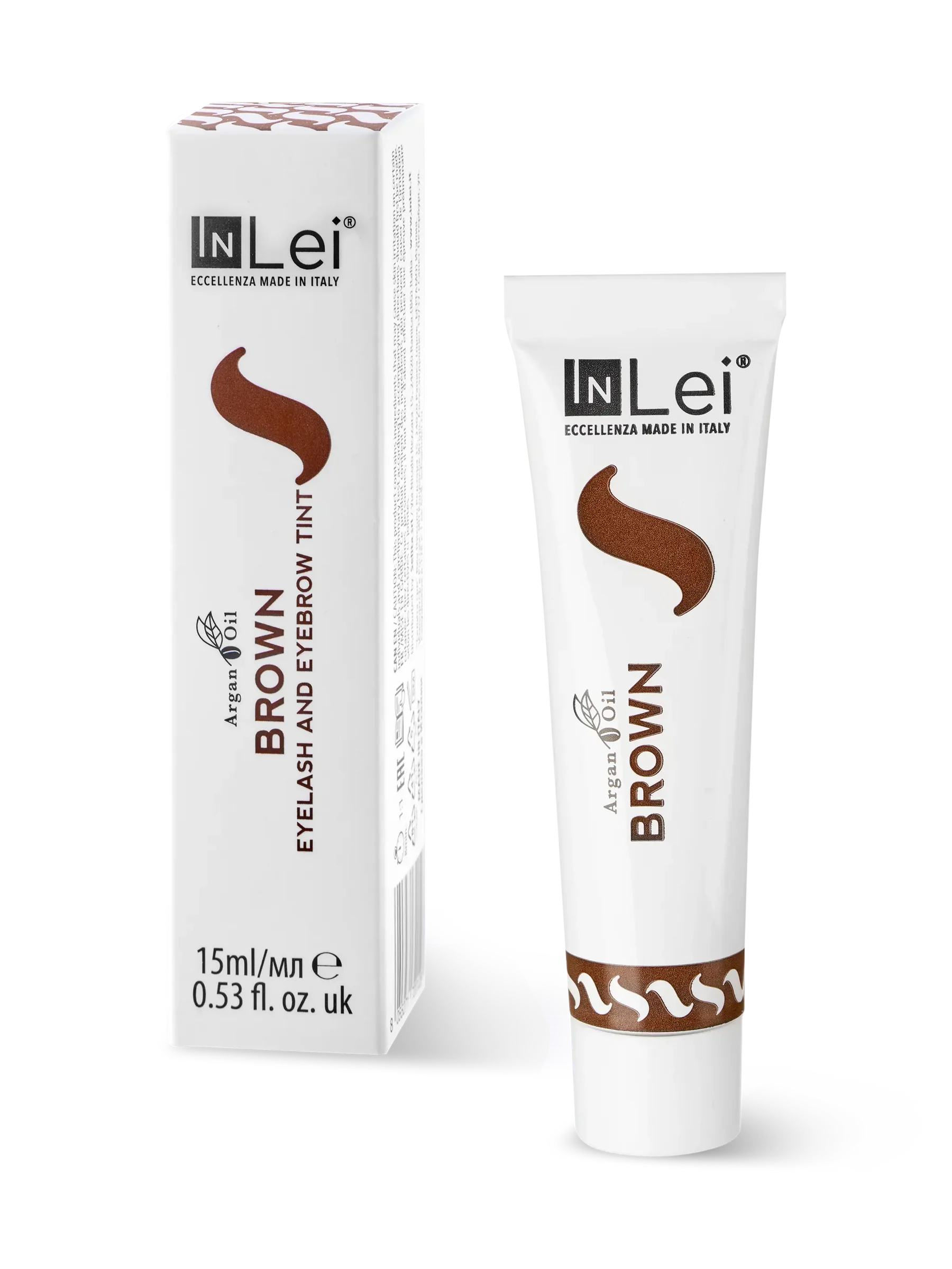 InLei® Brown – Tinte Marrón Natural para Pestañas y Cejas 15 ml