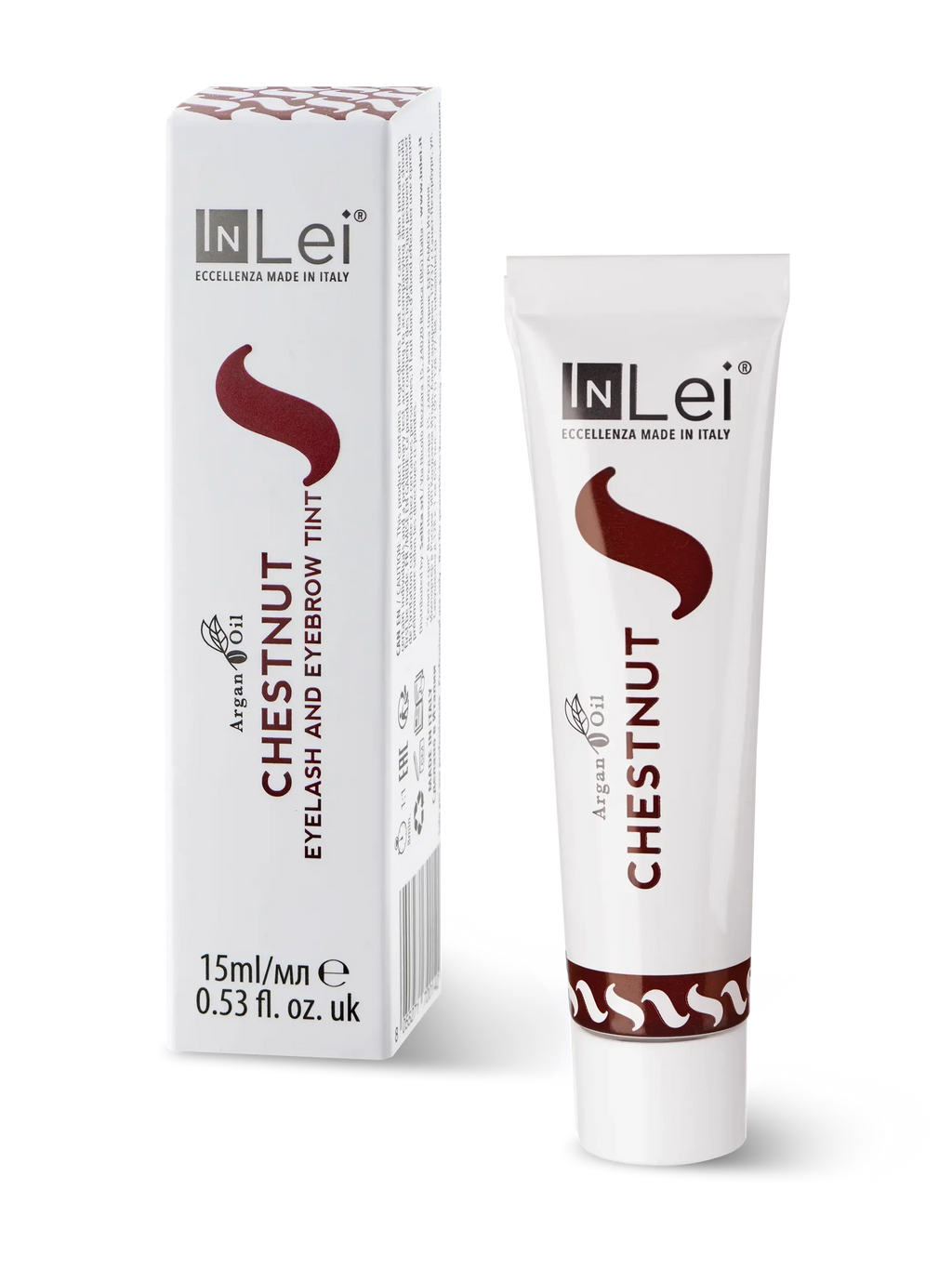 InLei® CHESTNUT – Tinte Castaño para Pestañas y Cejas 15 ml