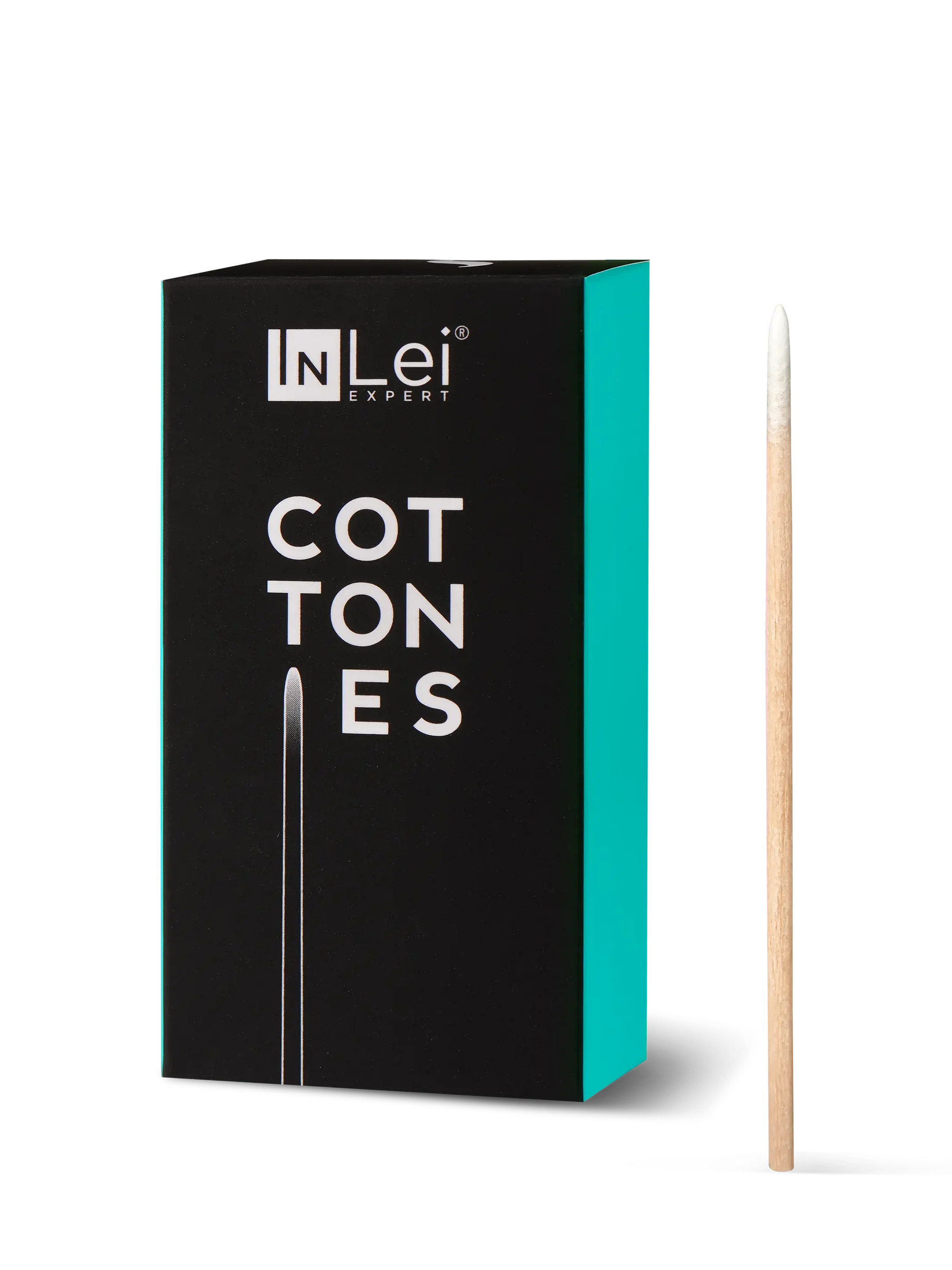 InLei® COTTONIES – Bastoncillos de Precisión con Punta de Algodón 100 unidades