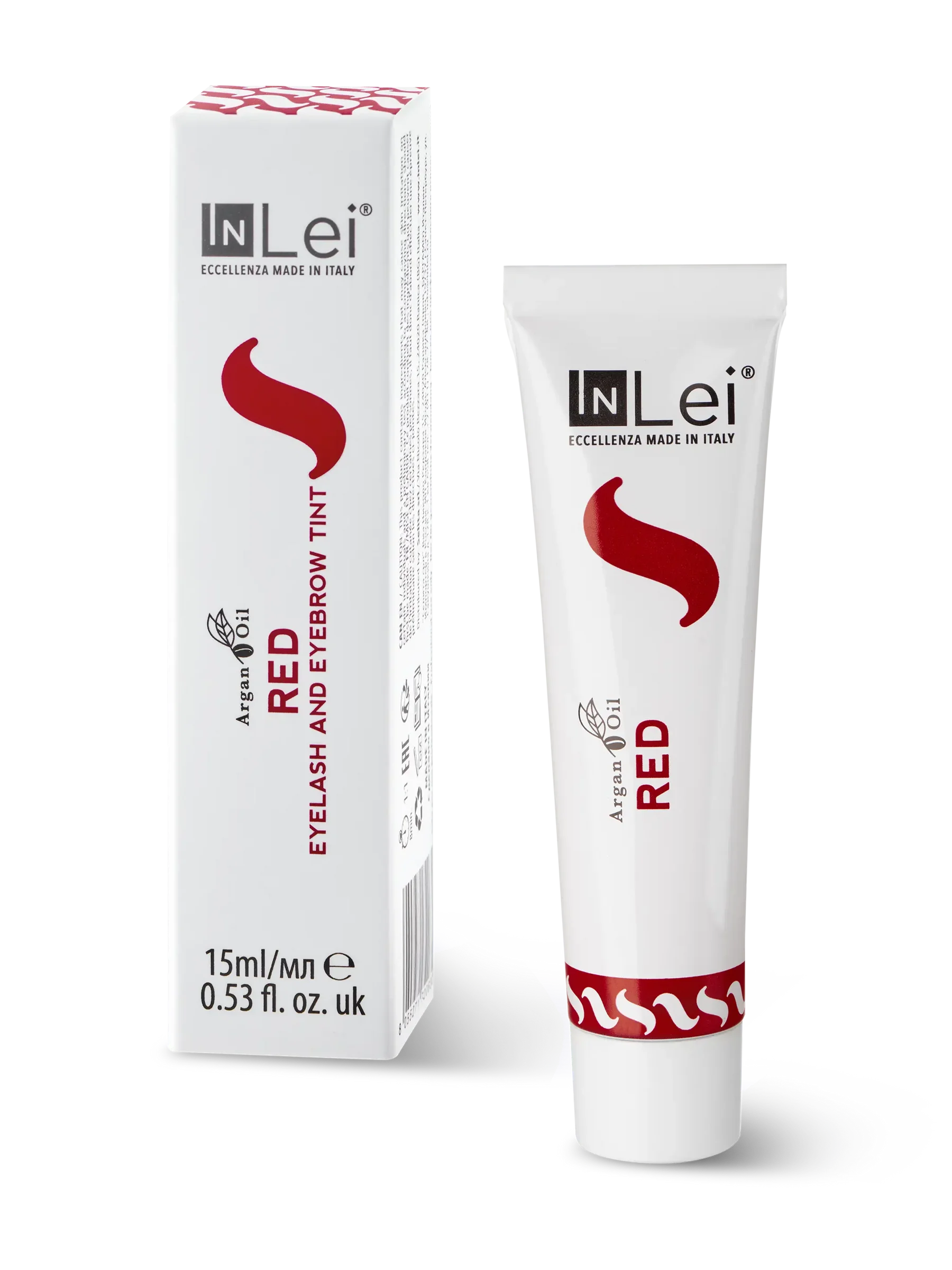 InLei® RED – Tinte Rojo para Pestañas y Cejas 15 ml