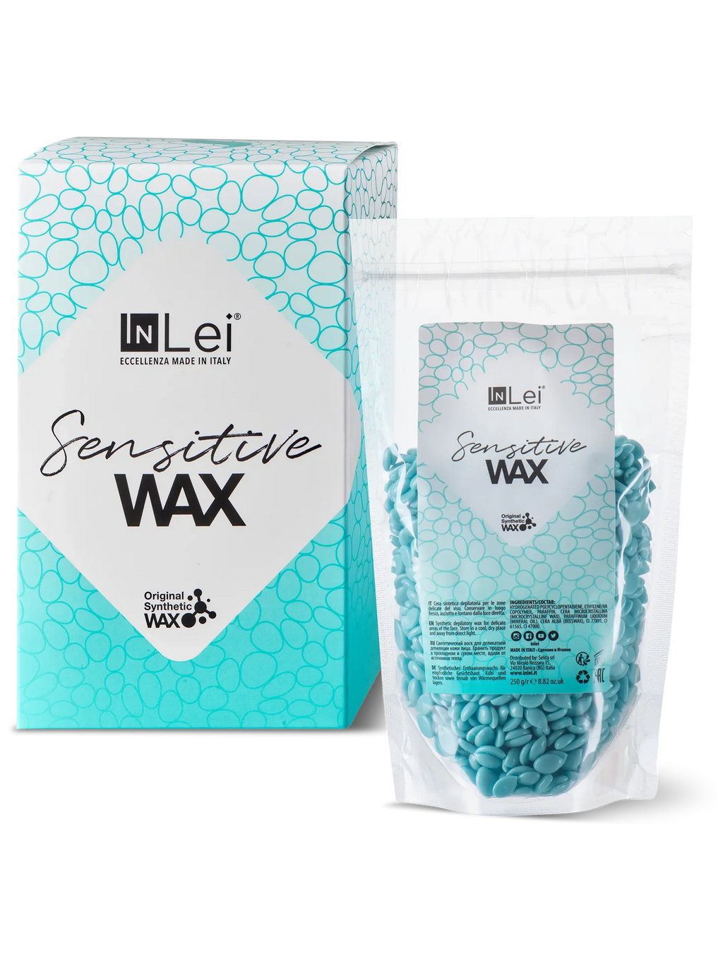 InLei® SENSITIVE WAX – Cera Depilatoria Facial 250 g