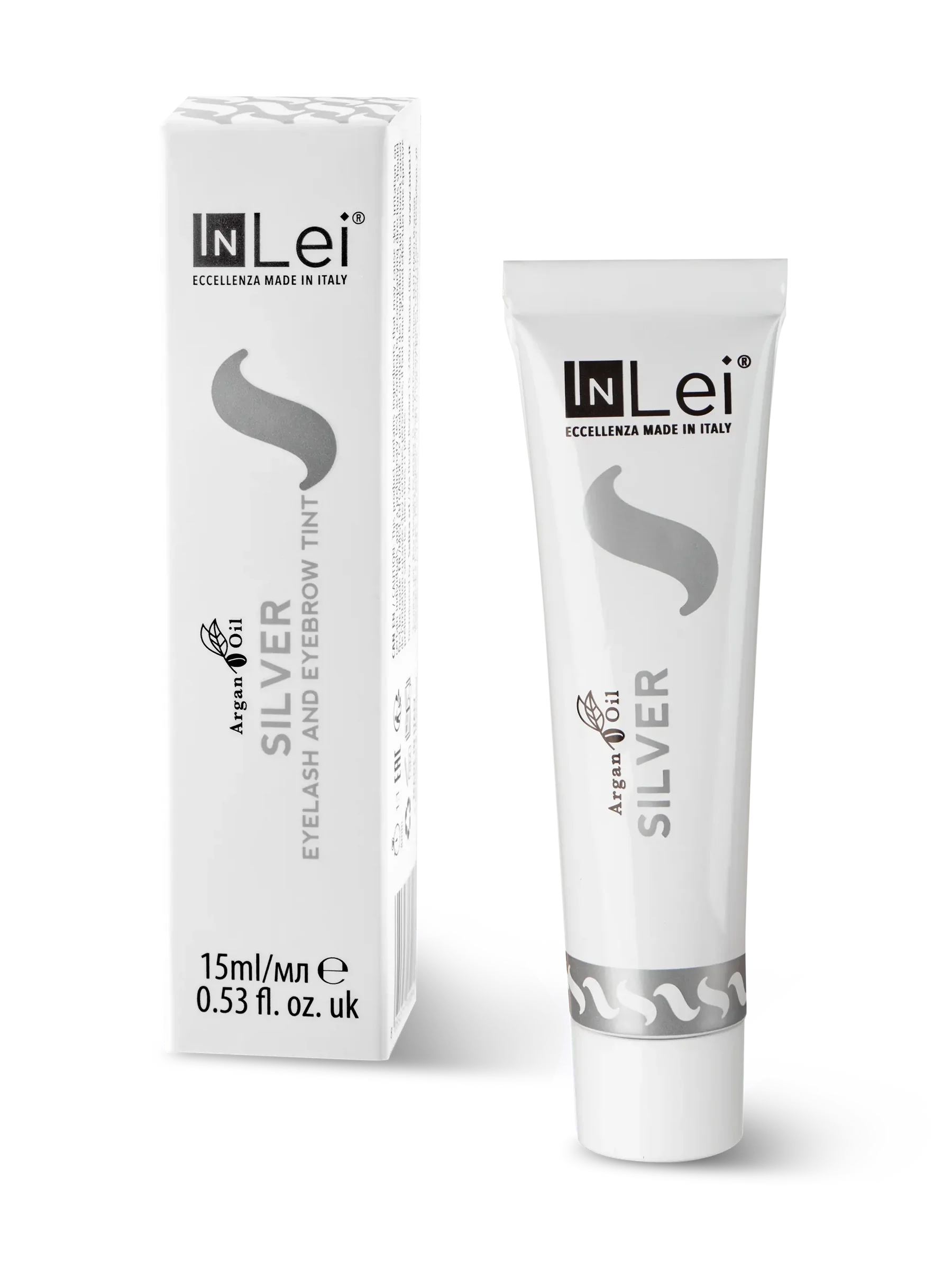 InLei® SILVER – Tinte Grafito para Pestañas y Cejas 15 ml