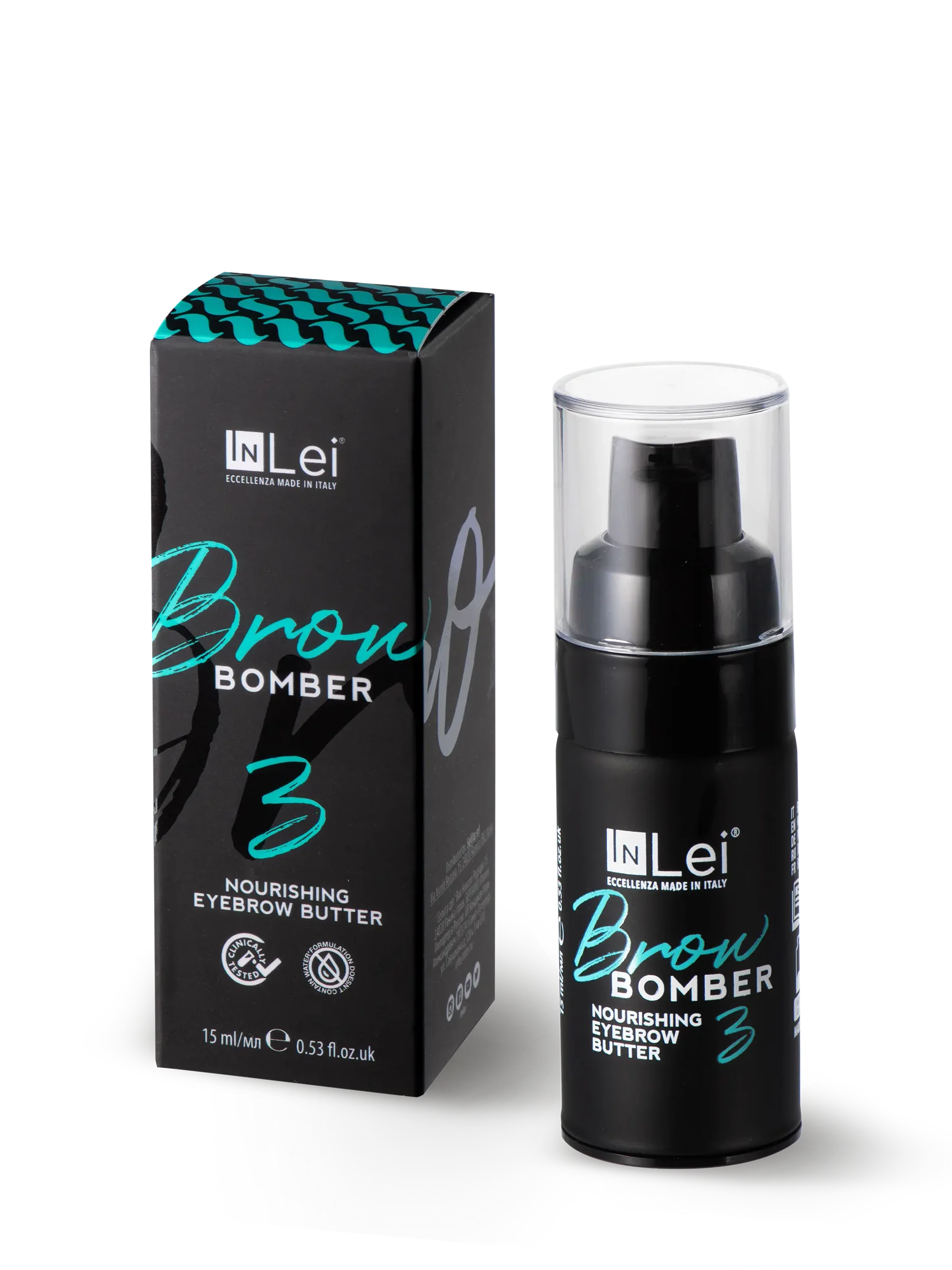 InLei® BROW BOMBER 3 – Manteca Nutritiva para Cejas 15 ml