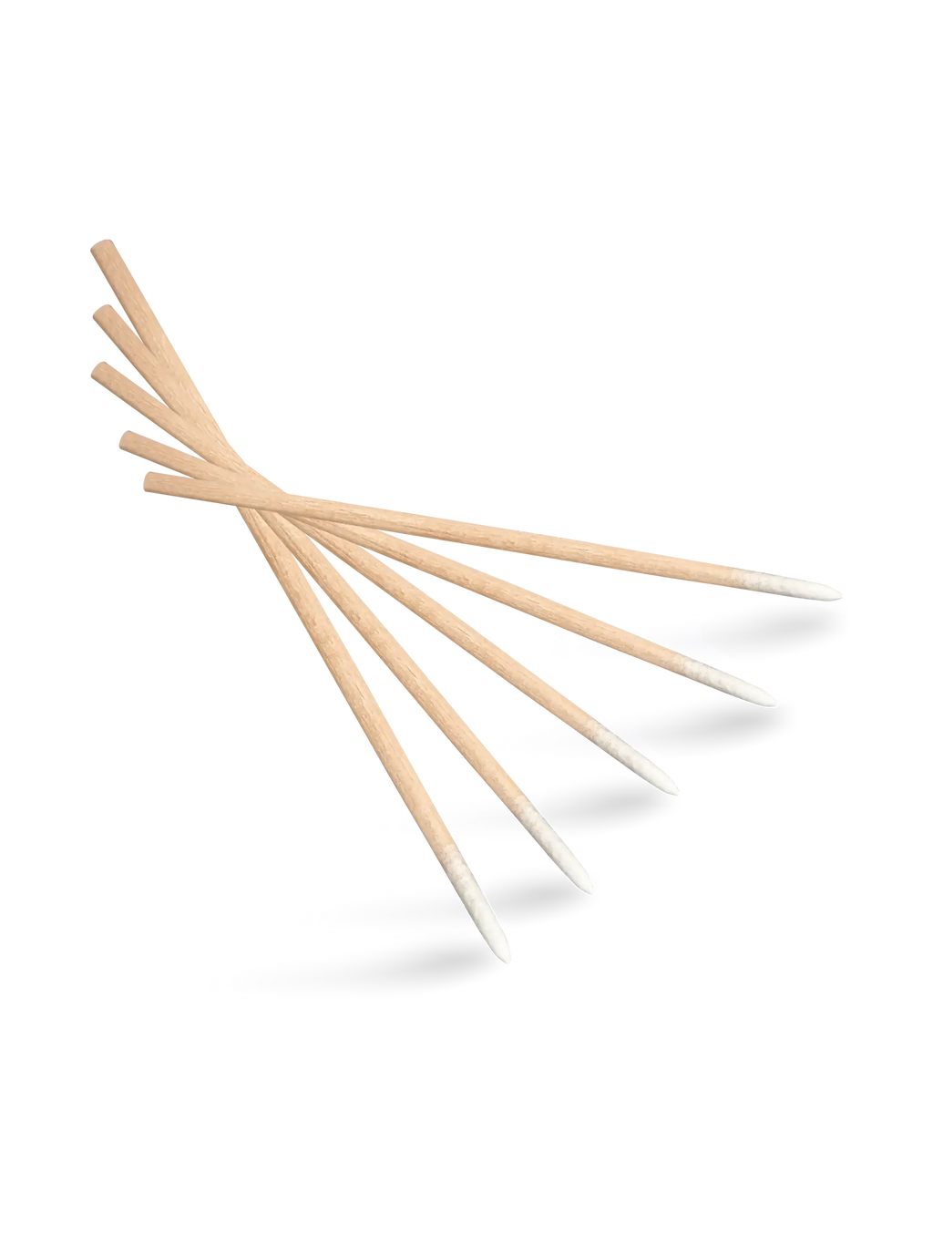 InLei® COTTONIES – Bastoncillos de Madera con Punta Fina de Algodón 100 uds.