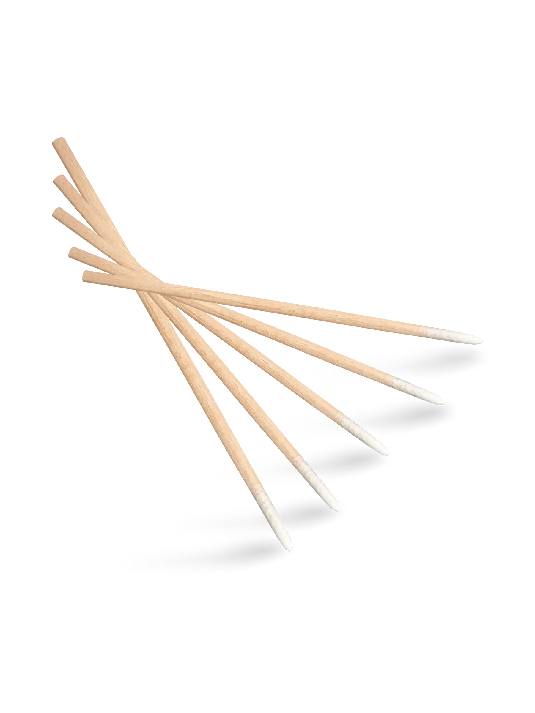 InLei® COTTONIES – Bastoncillos de Madera con Punta Fina de Algodón 100 uds.